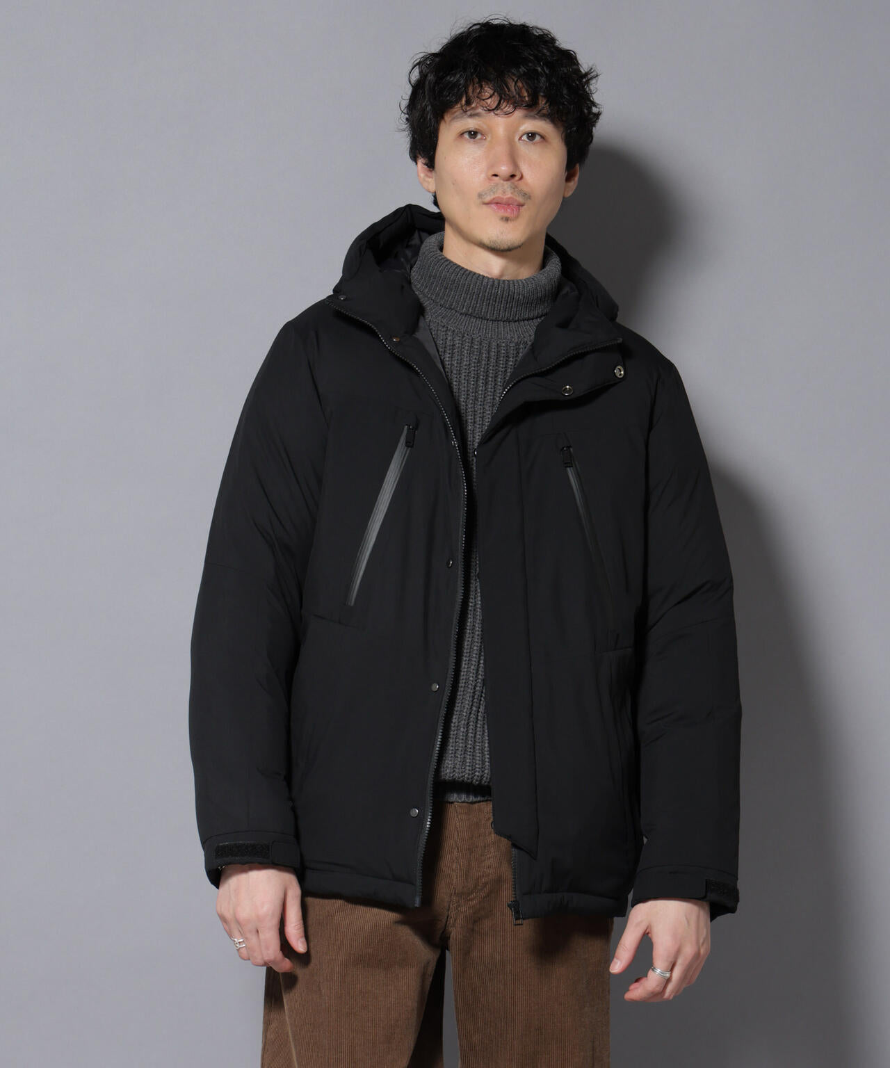 anewdown(R)フルダルマウンテンパーカー撥水ダウン