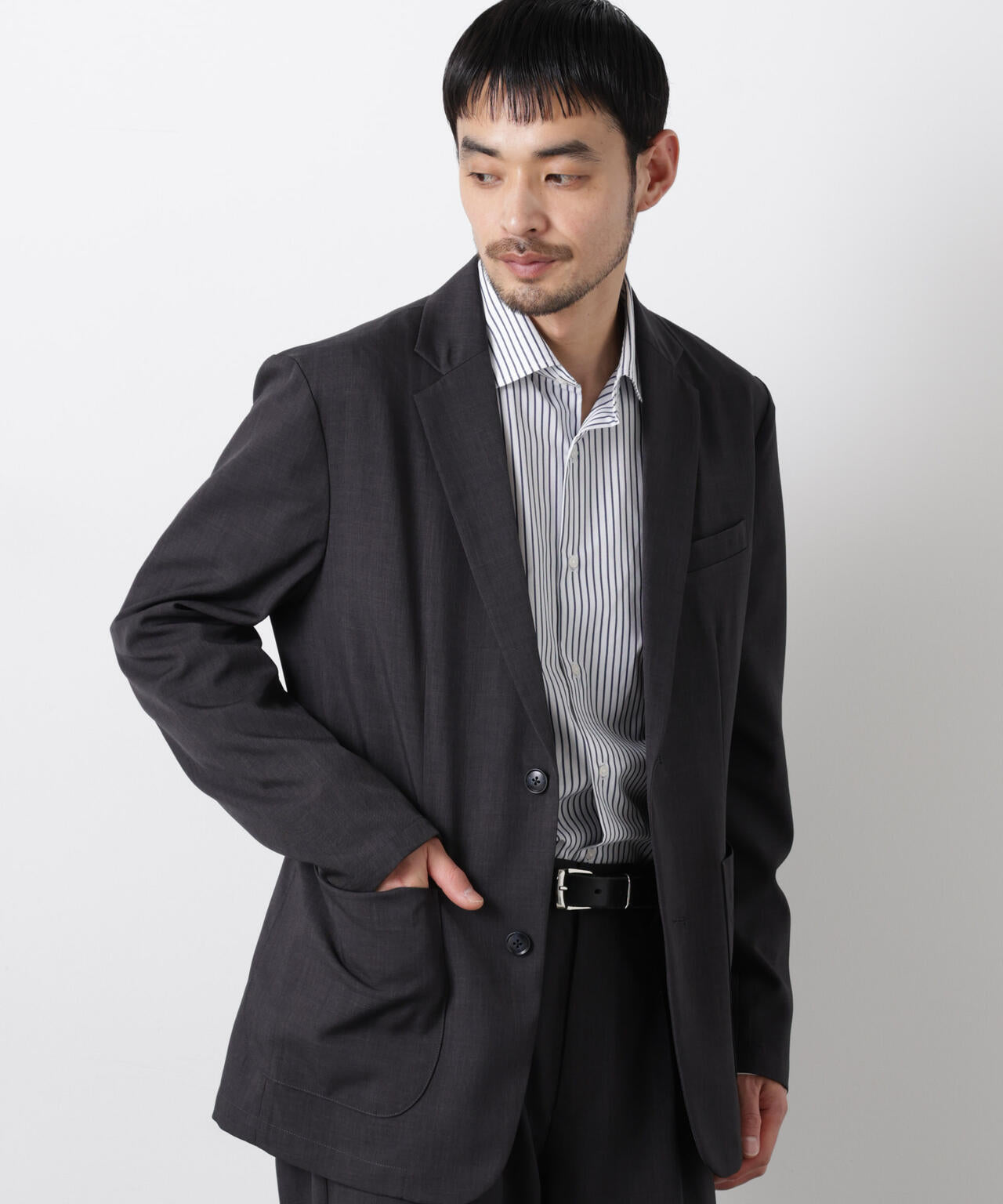 ポリエステルツイル セットアップ(洗濯機洗い可能)