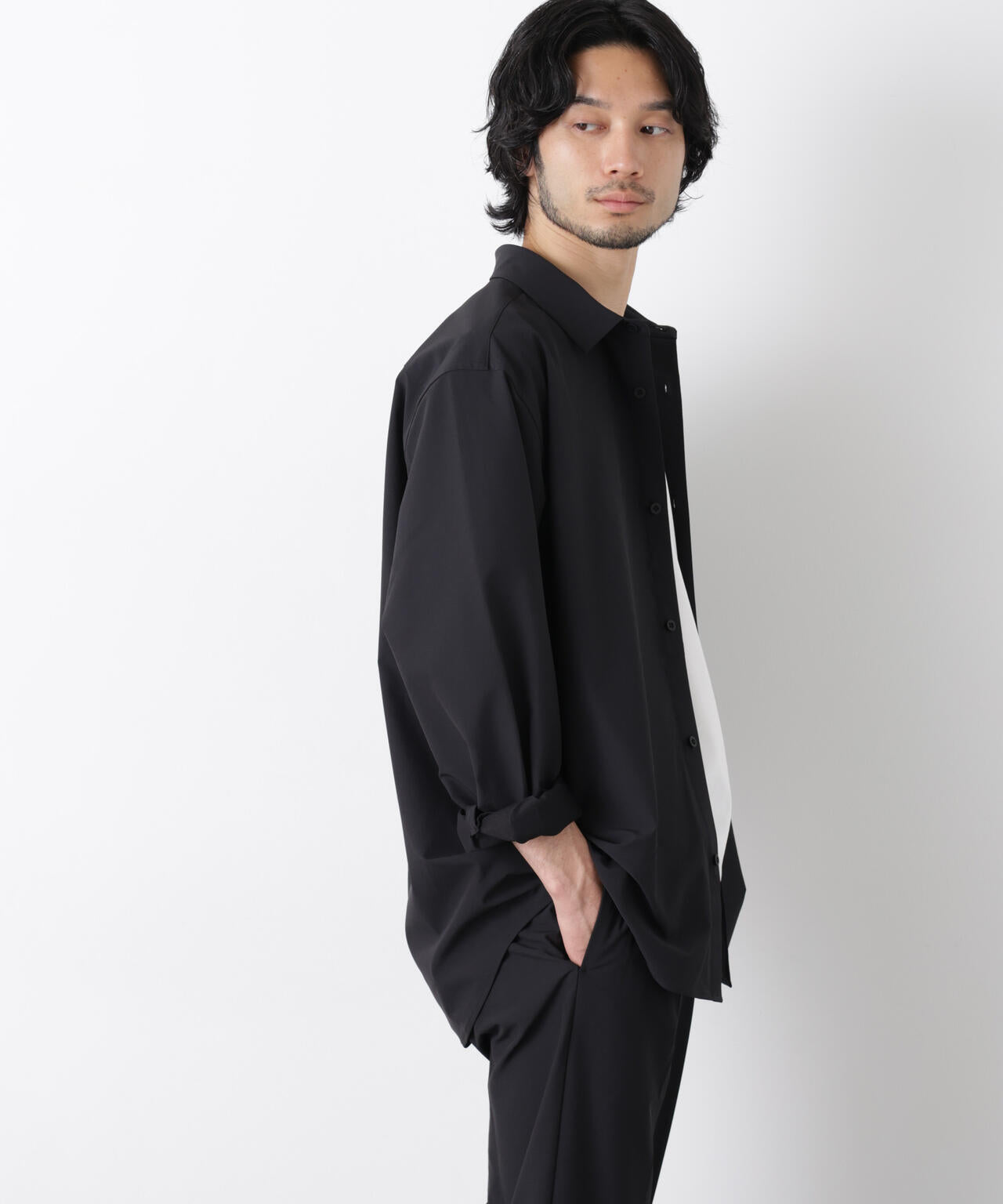 ライトウェイトストレッチシャツ 長袖