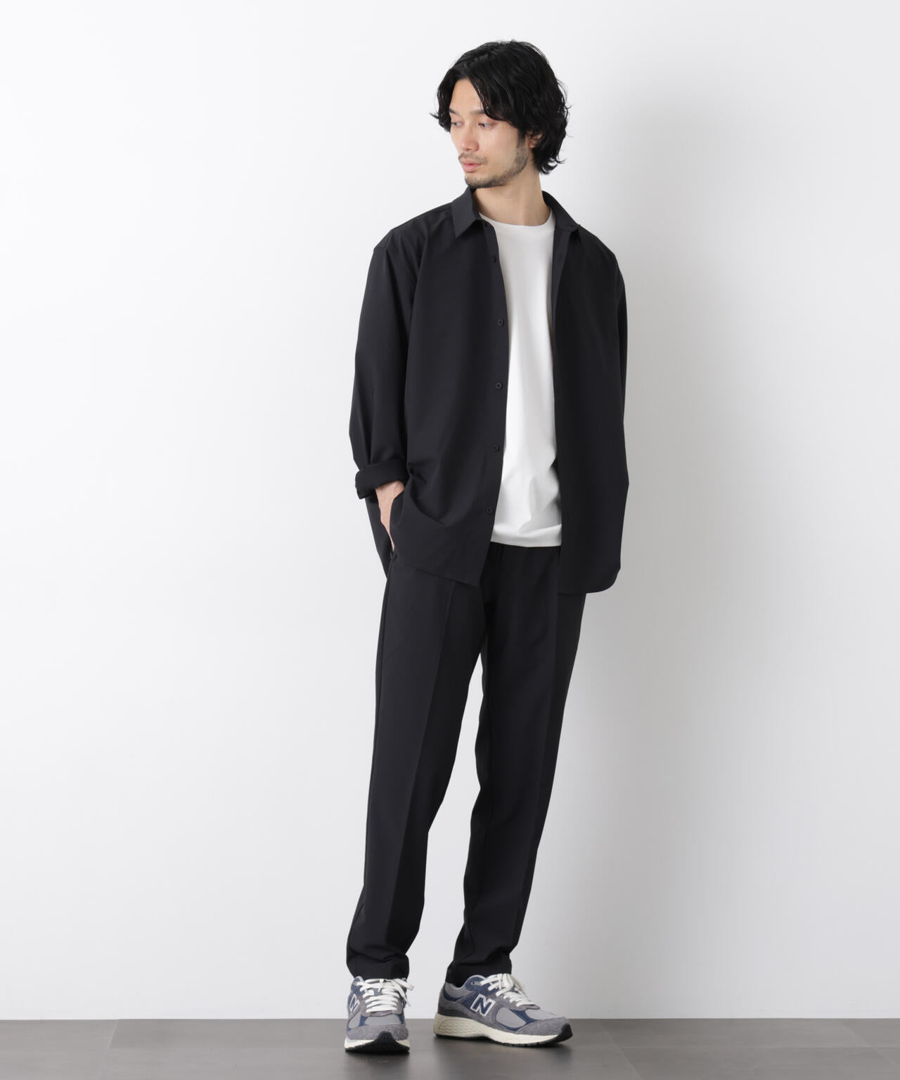 ライトウェイトストレッチシャツ 長袖