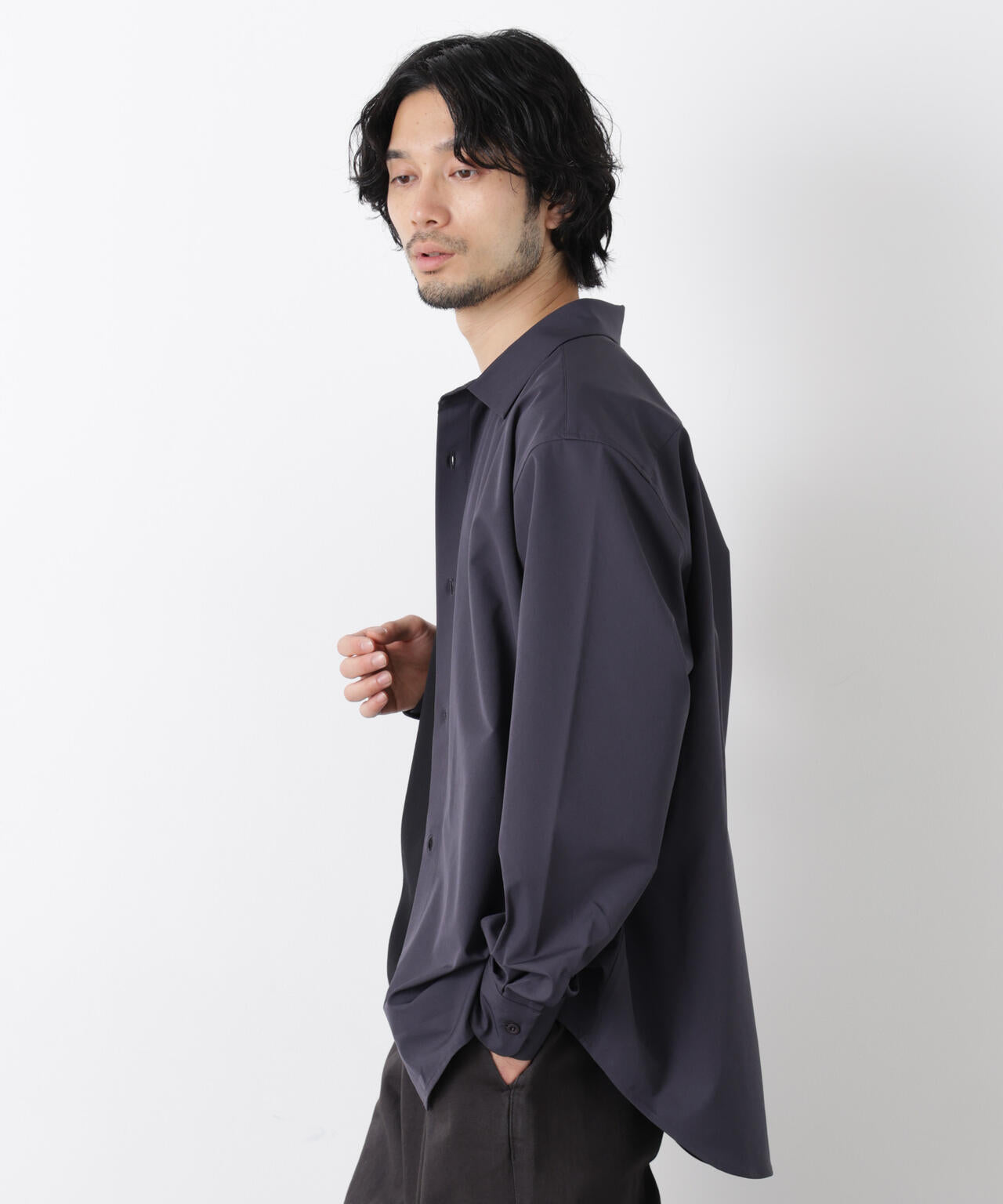ライトウェイトストレッチシャツ 長袖