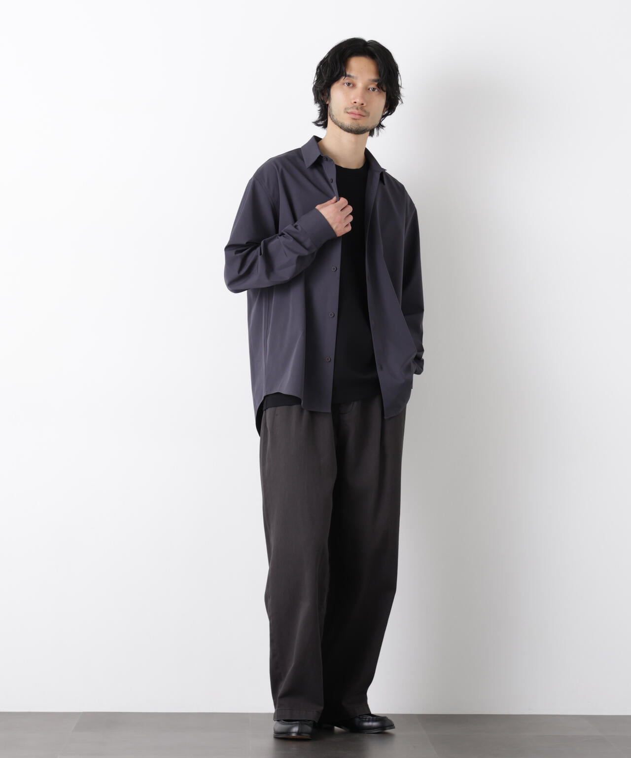 ライトウェイトストレッチシャツ 長袖
