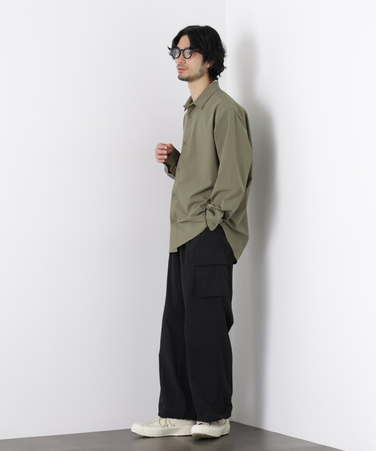 ライトウェイトストレッチシャツ 長袖