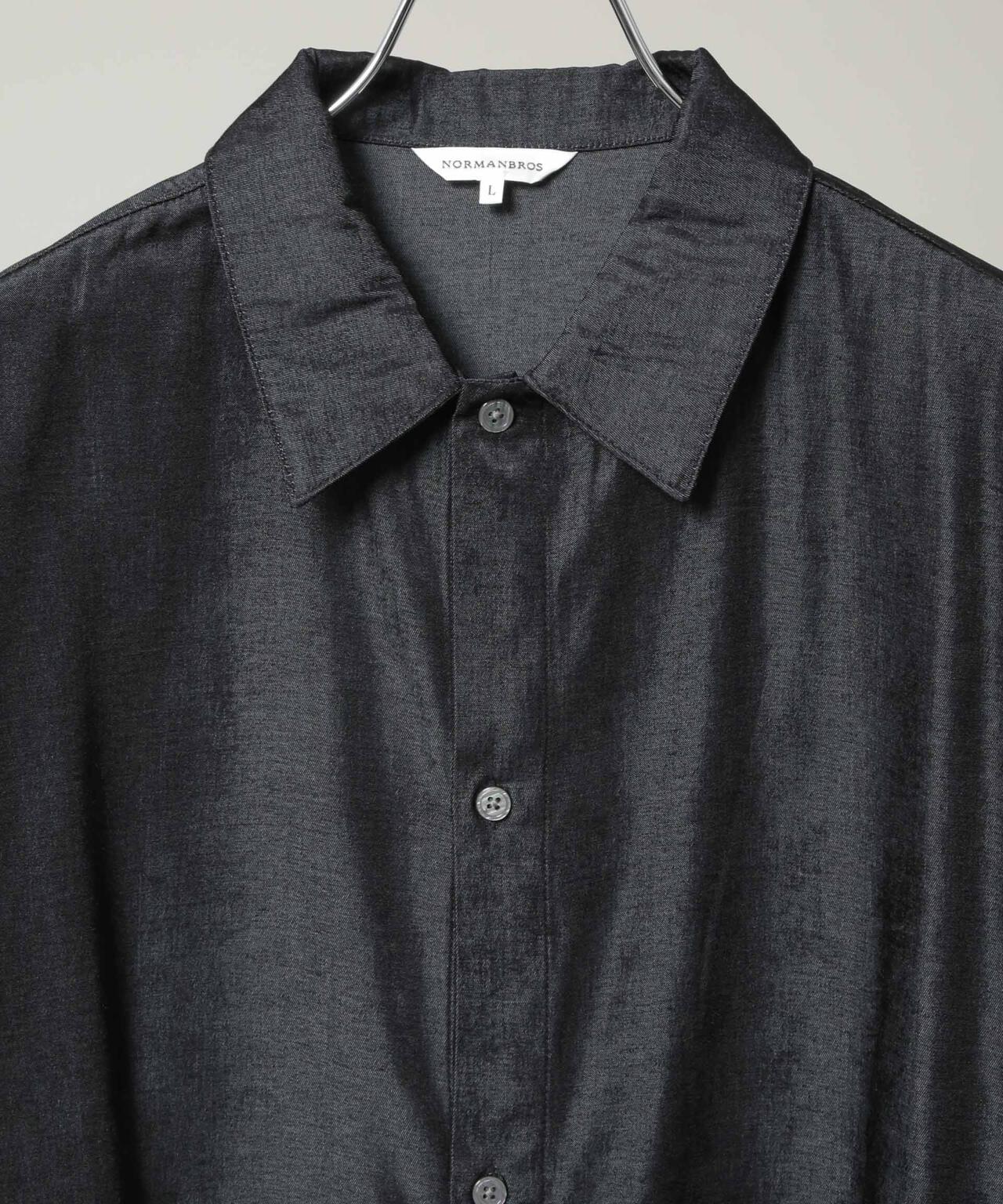 NORMANBROS別注 シャンブレーシャツ 半袖