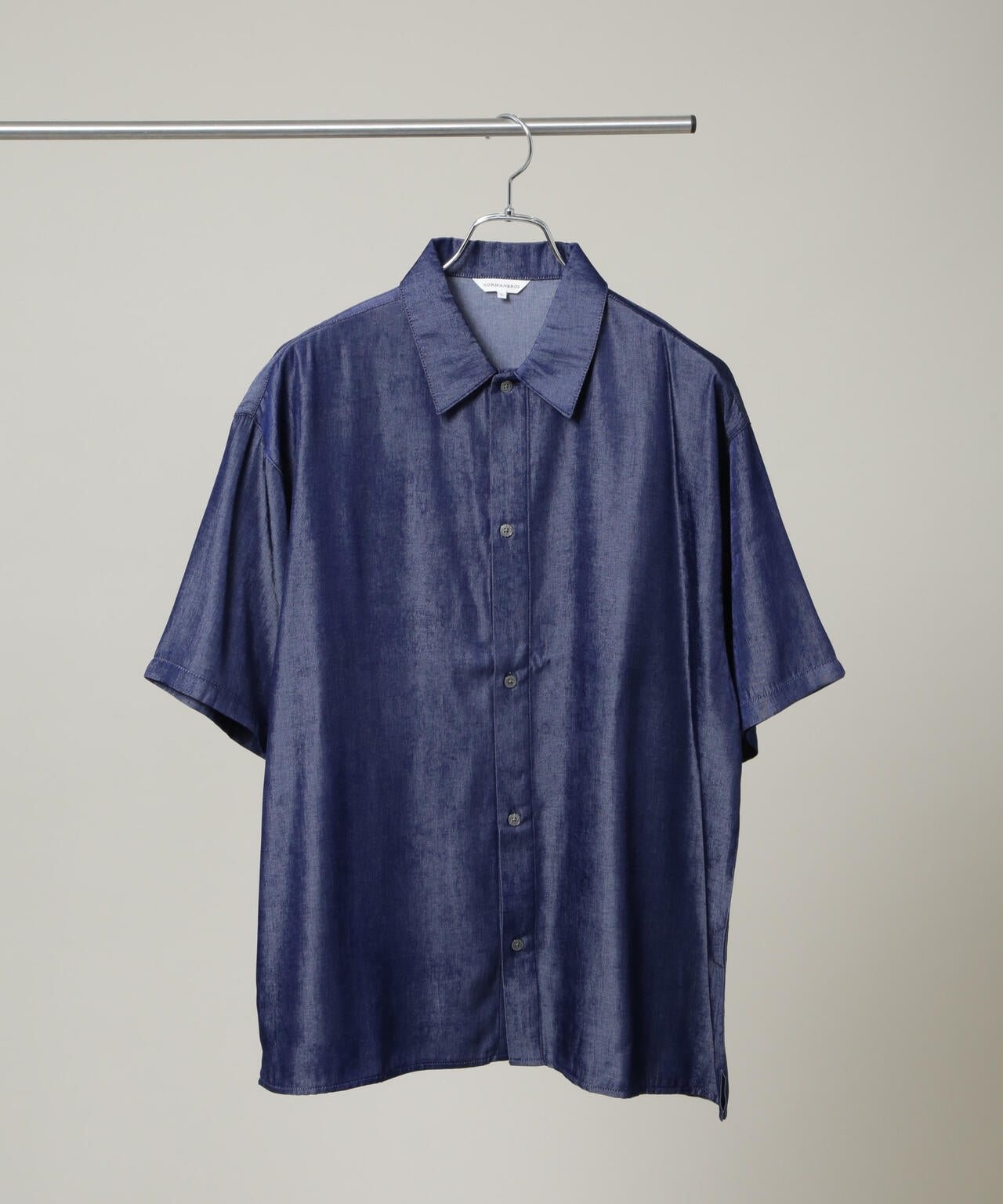 NORMANBROS別注 シャンブレーシャツ 半袖
