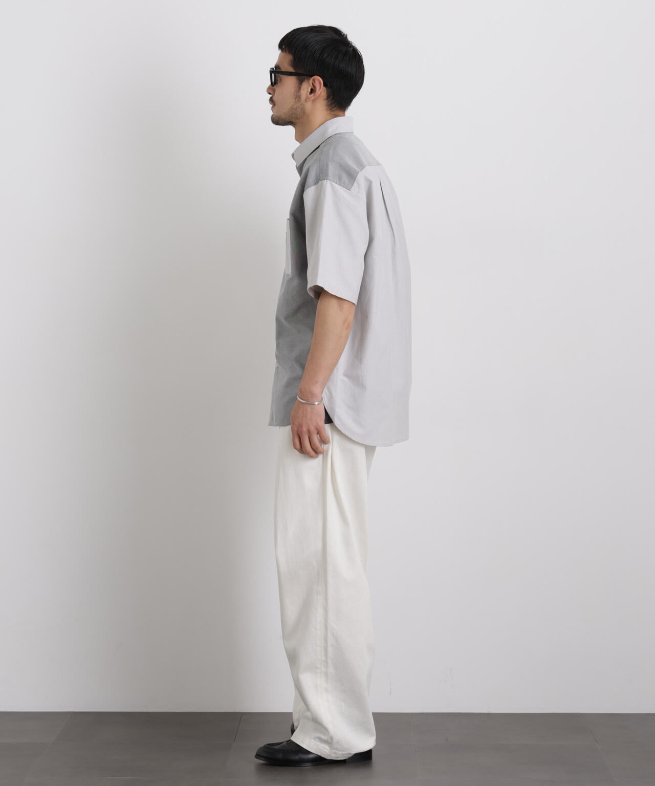 ナノベア クレイジーパターンシャツ 半袖