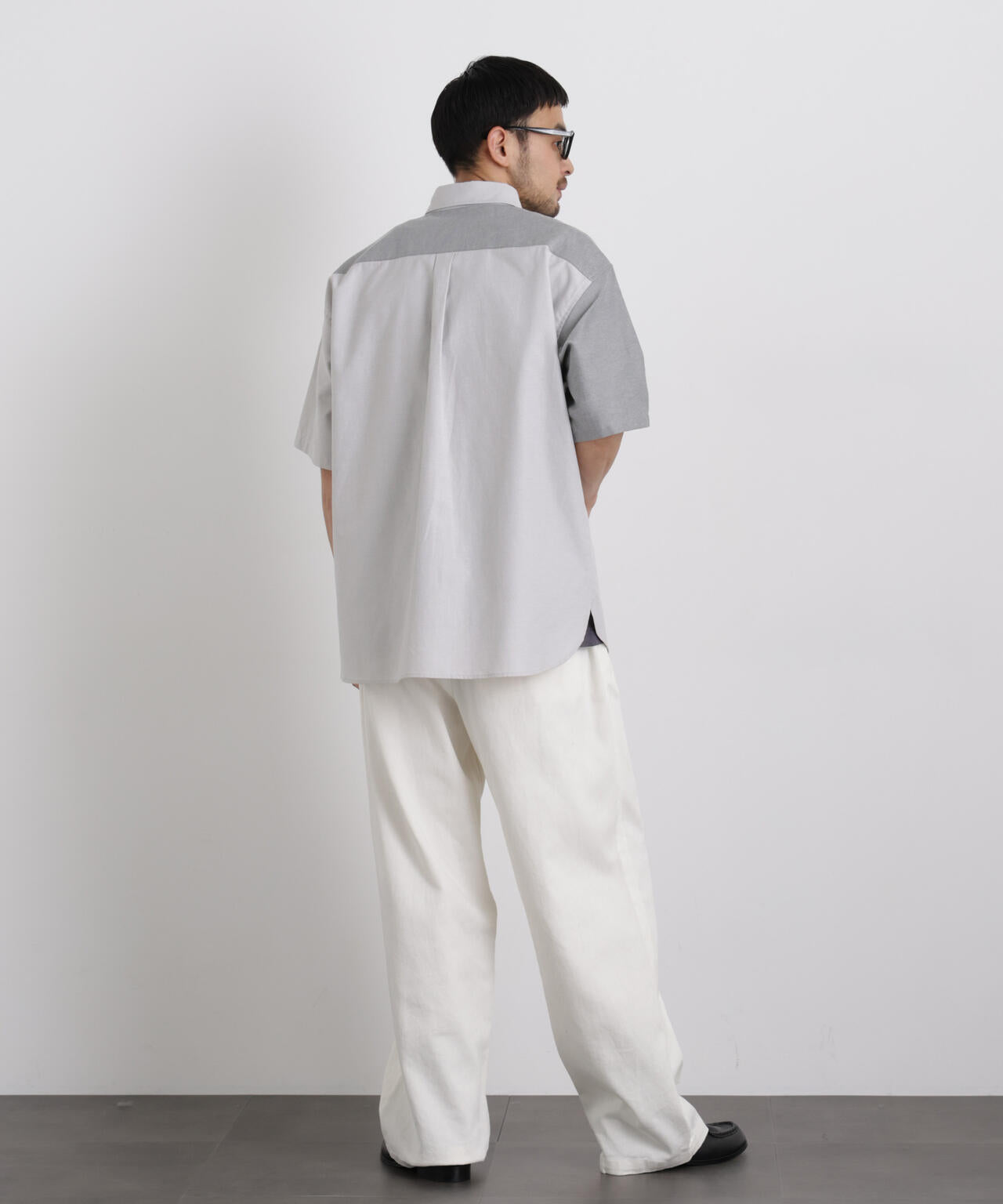 ナノベア クレイジーパターンシャツ 半袖