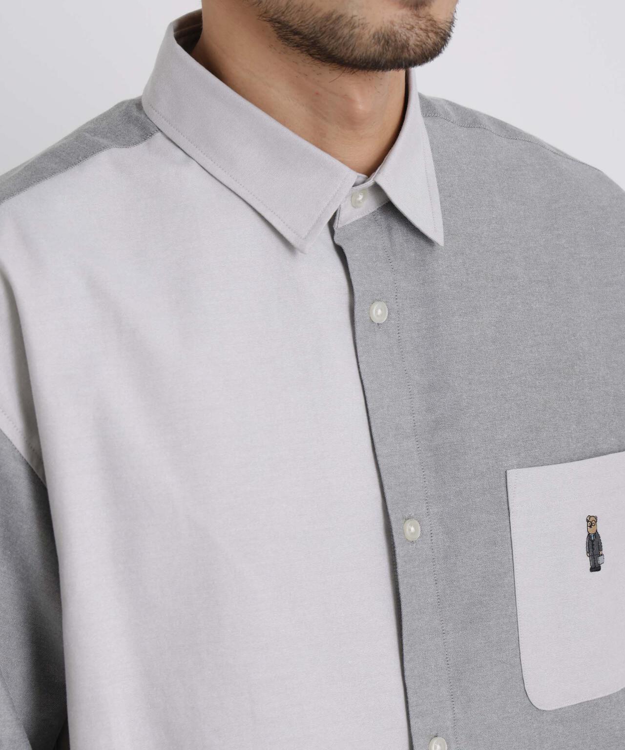 ナノベア クレイジーパターンシャツ 半袖