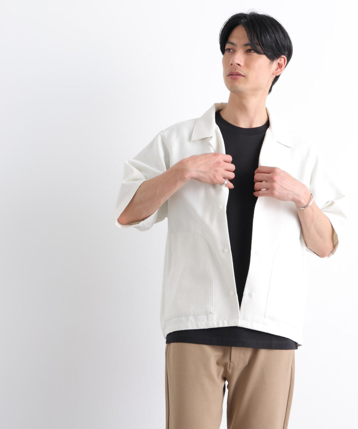 180cm B:88 W:75 H:92 着用サイズ:L