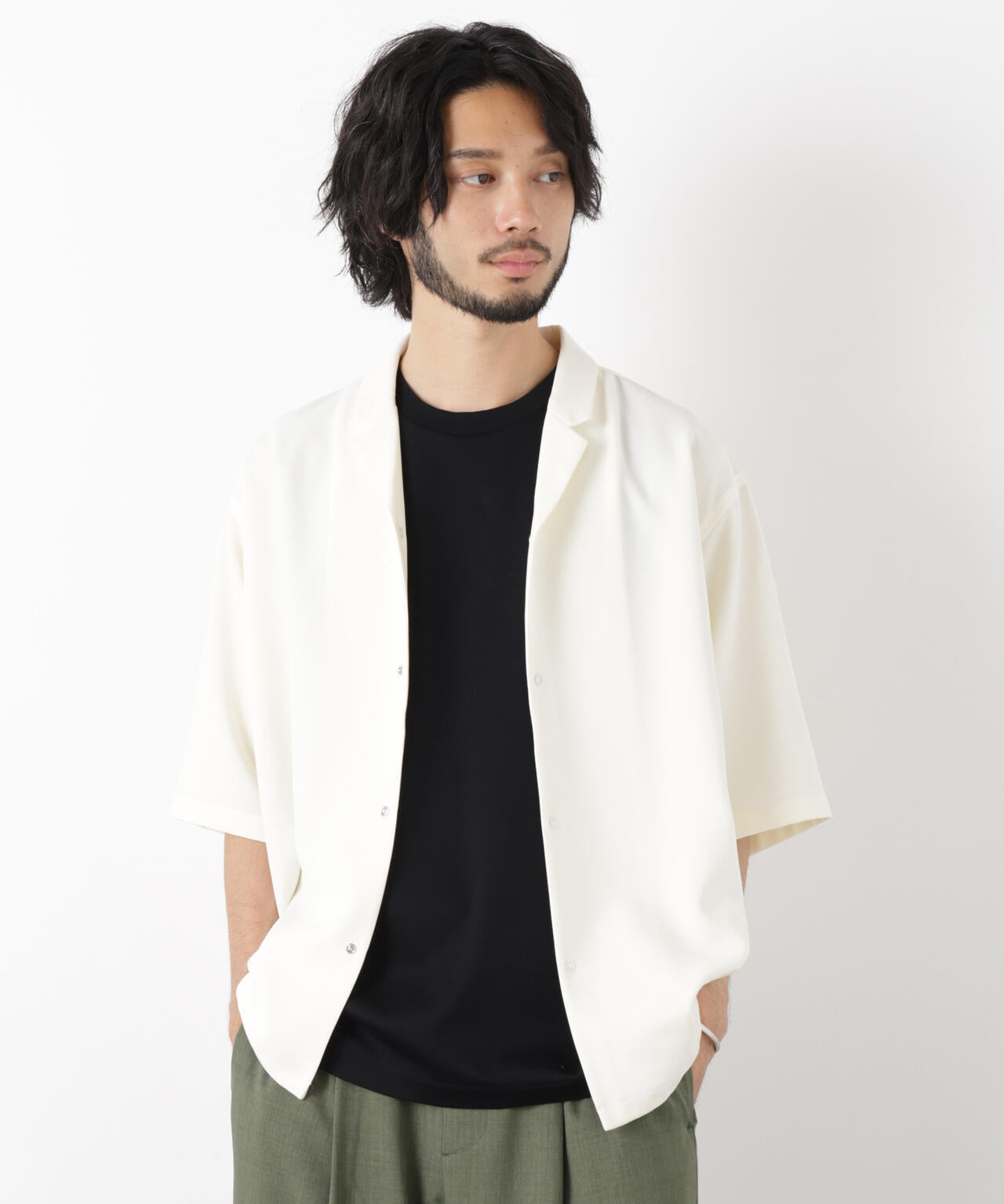 181cm B:75 W:73 H:90 着用サイズ:L