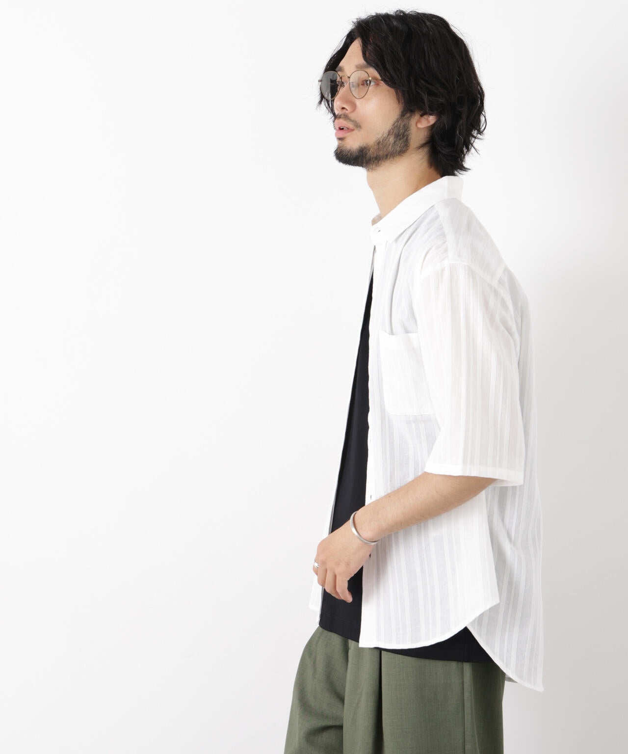 181cm B:75 W:73 H:90 着用サイズ:L
