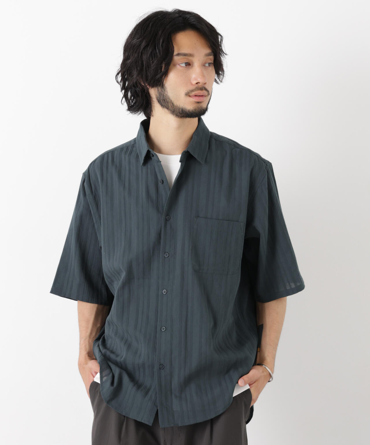 181cm B:75 W:73 H:90 着用サイズ:L
