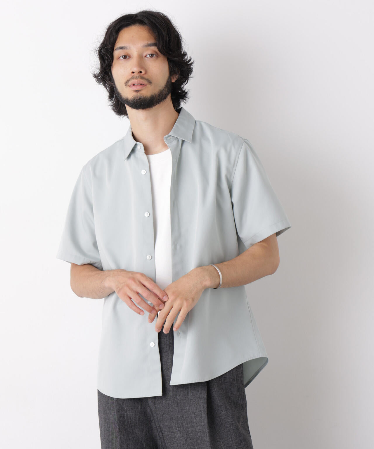 181cm B:75 W:73 H:90 着用サイズ:L