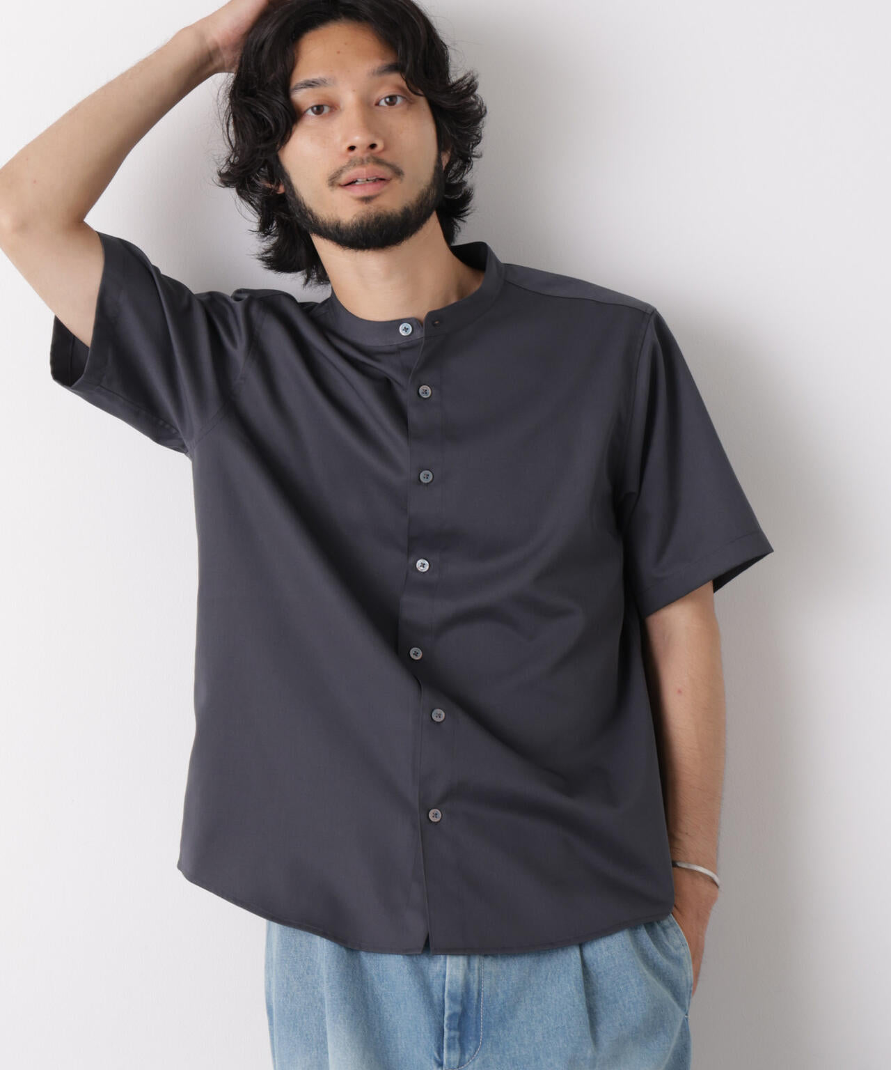 181cm B:75 W:73 H:90 着用サイズ:L