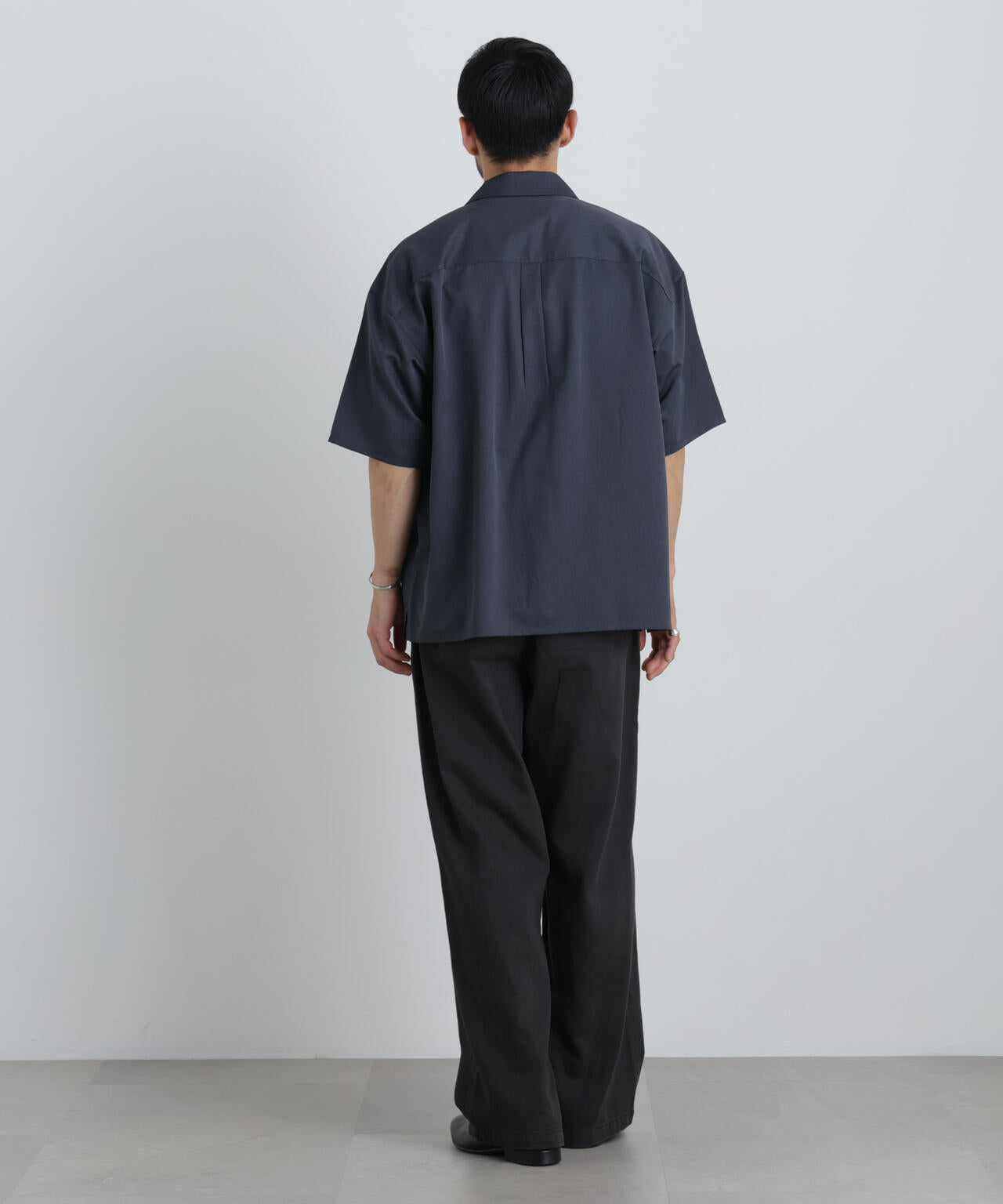 COOLFIBER(R)ドレープツイルシャツ半袖