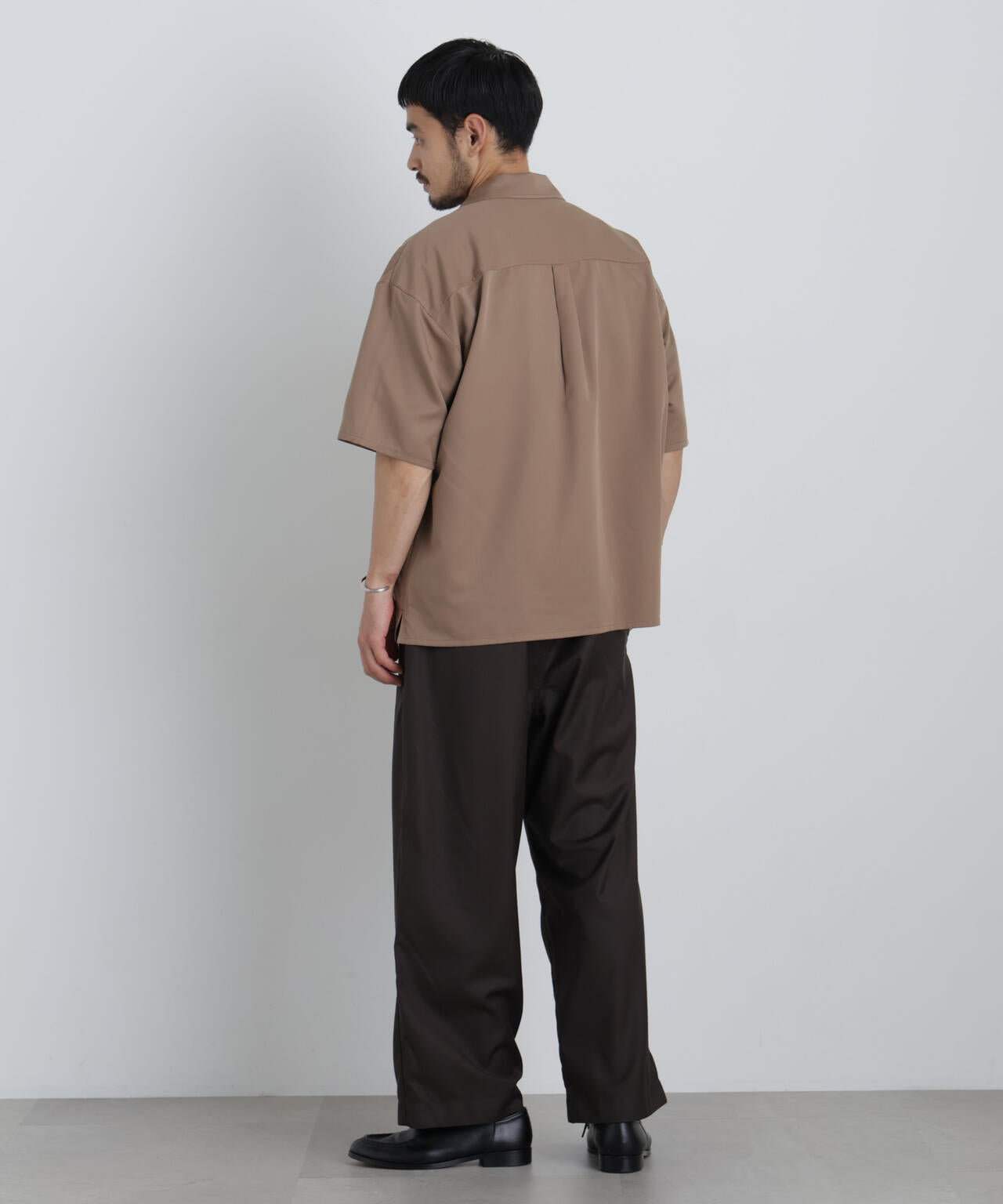 COOLFIBER(R)ドレープツイルシャツ半袖