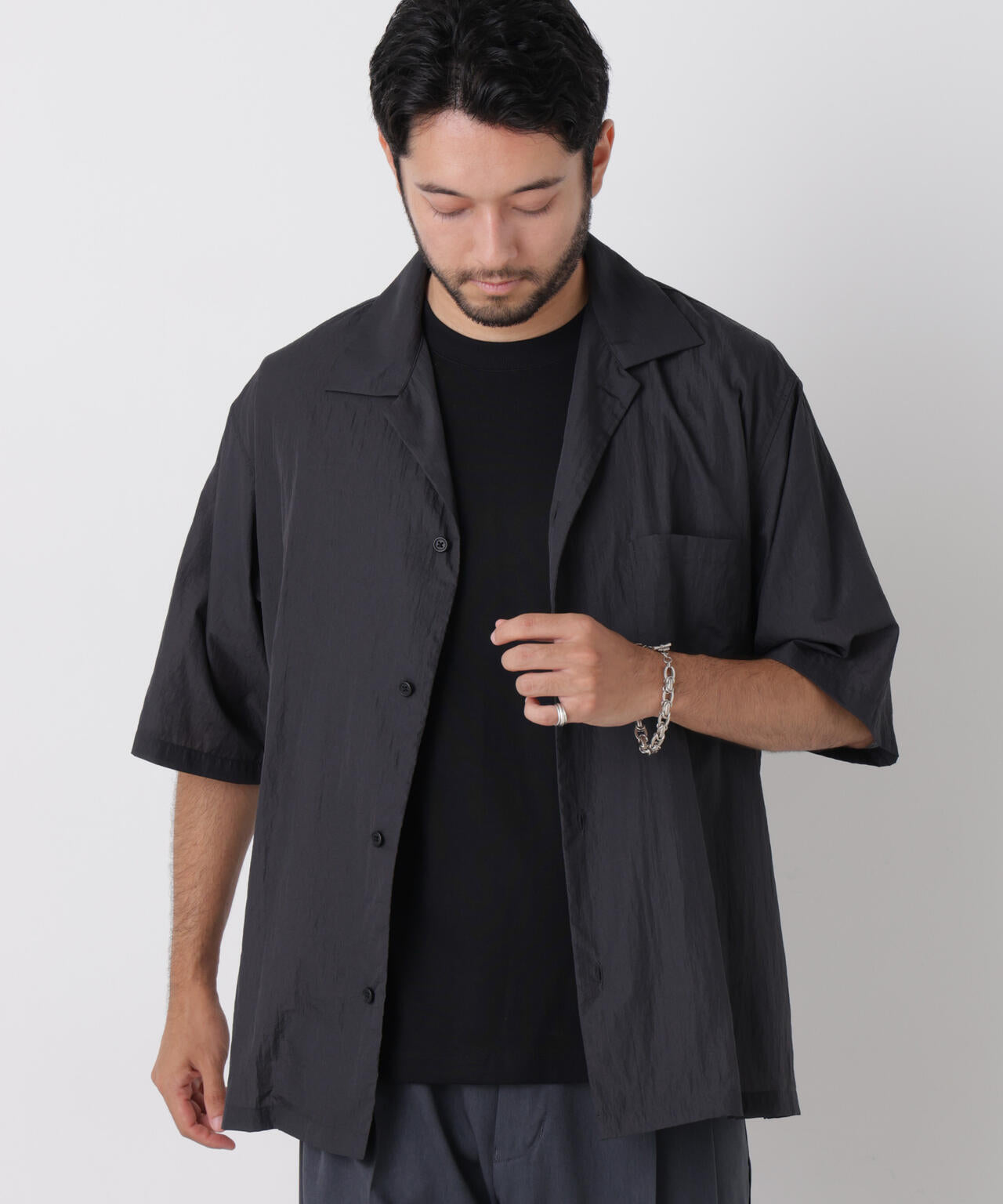 HRAFTeX(R)スクウェアシャツ 半袖