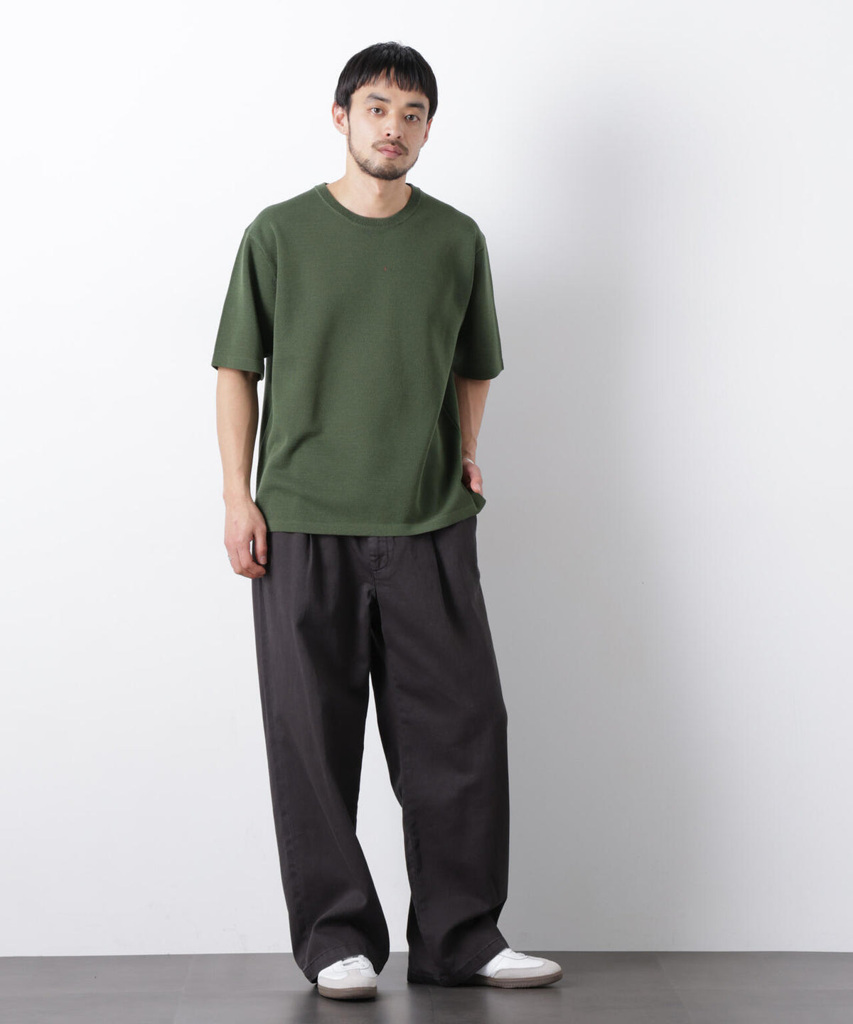 12ゲージドライニットTシャツ 半袖