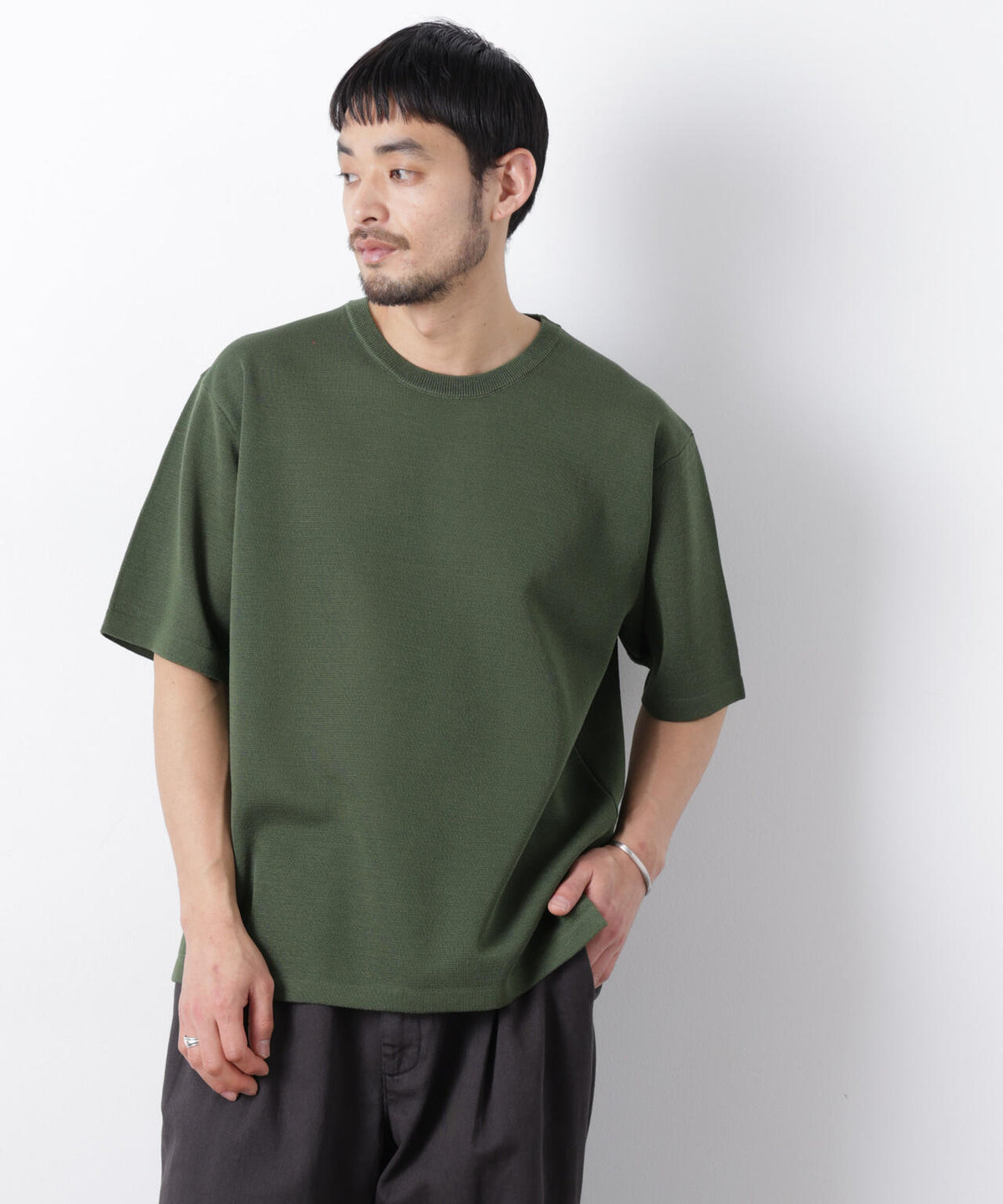 12ゲージドライニットTシャツ 半袖