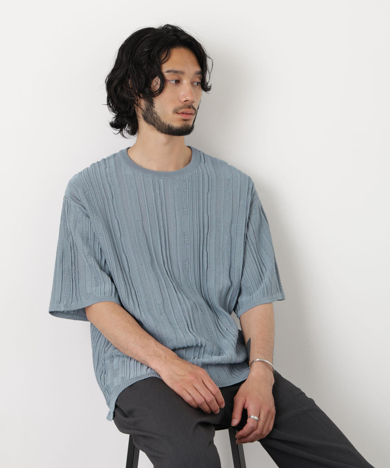 181cm B:75 W:73 H:90 着用サイズ:L
