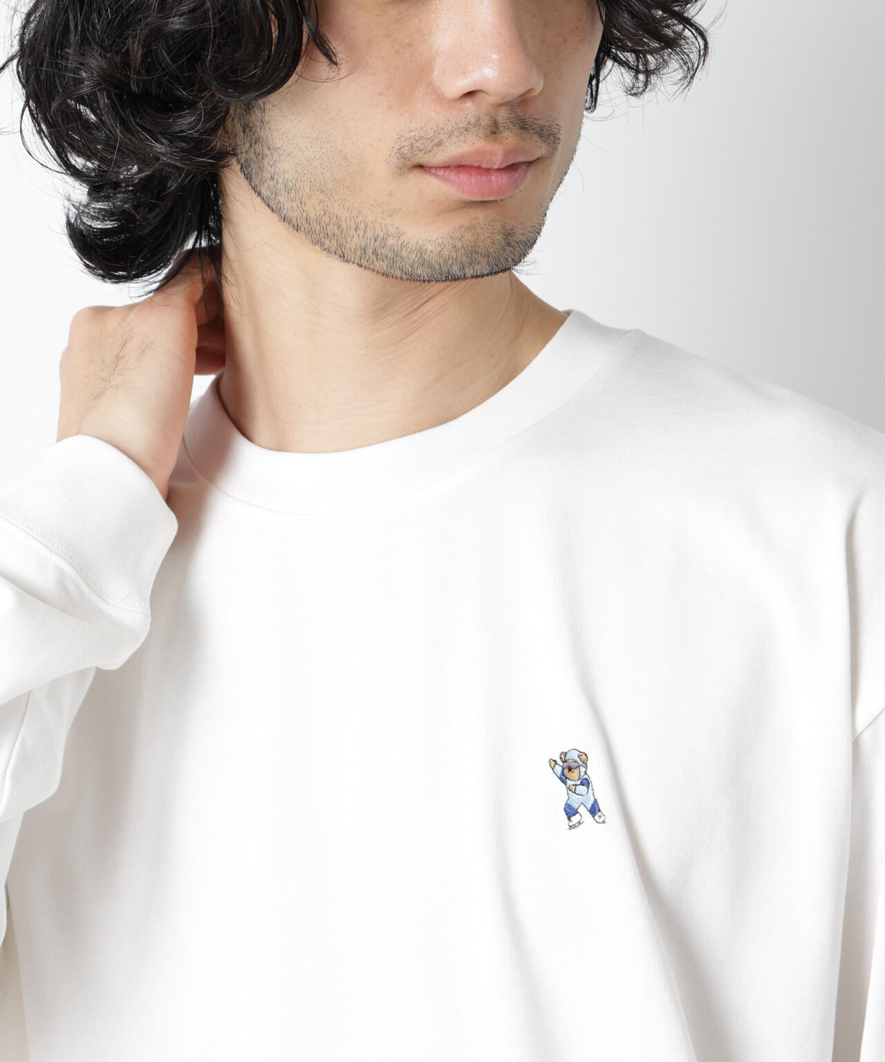 ナノベアTシャツ 長袖 スピードスケート