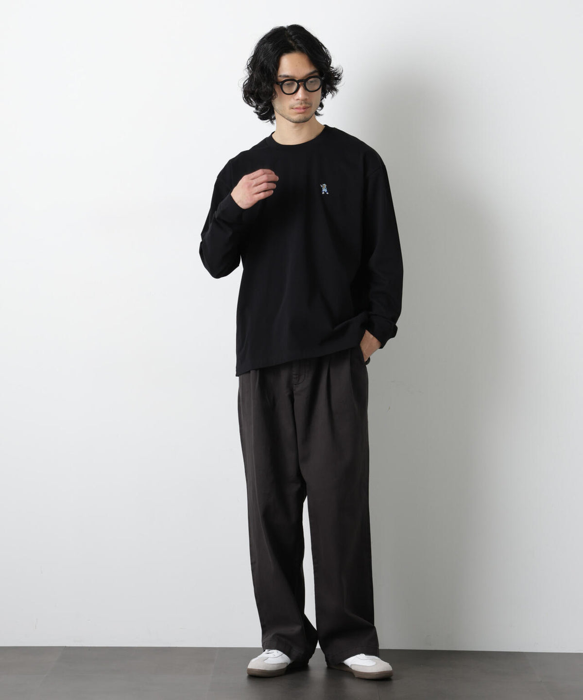 ナノベアTシャツ 長袖 スピードスケート