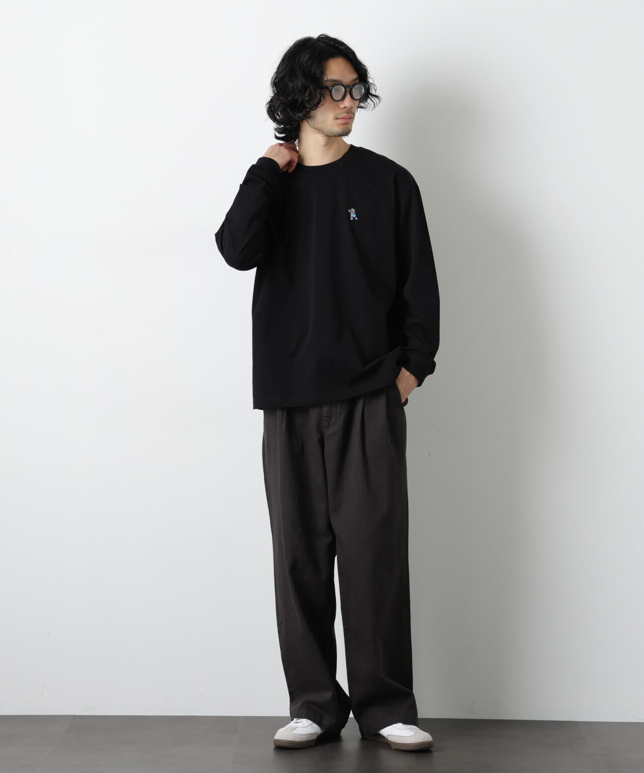 ナノベアTシャツ 長袖 スピードスケート