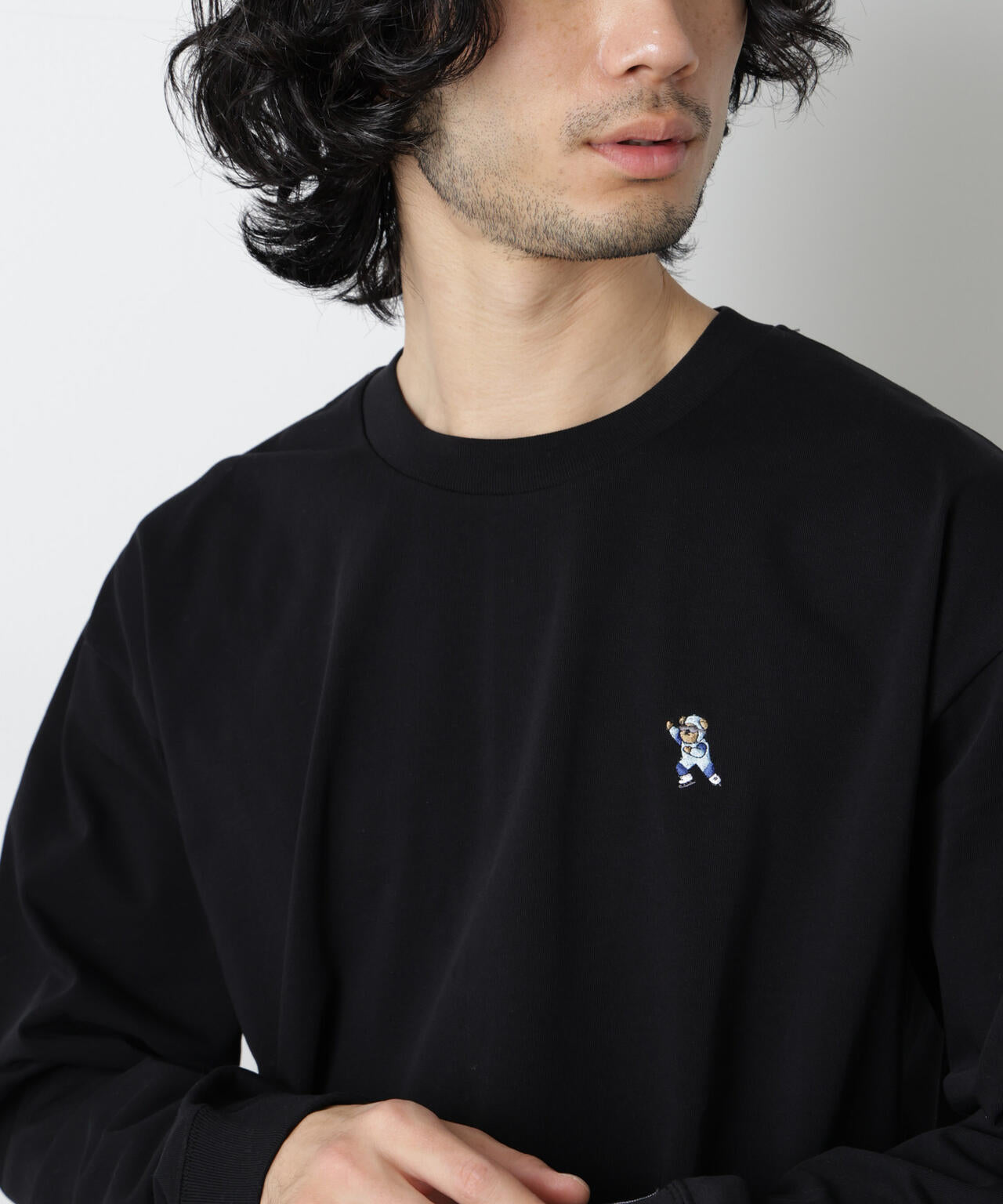 ナノベアTシャツ 長袖 スピードスケート