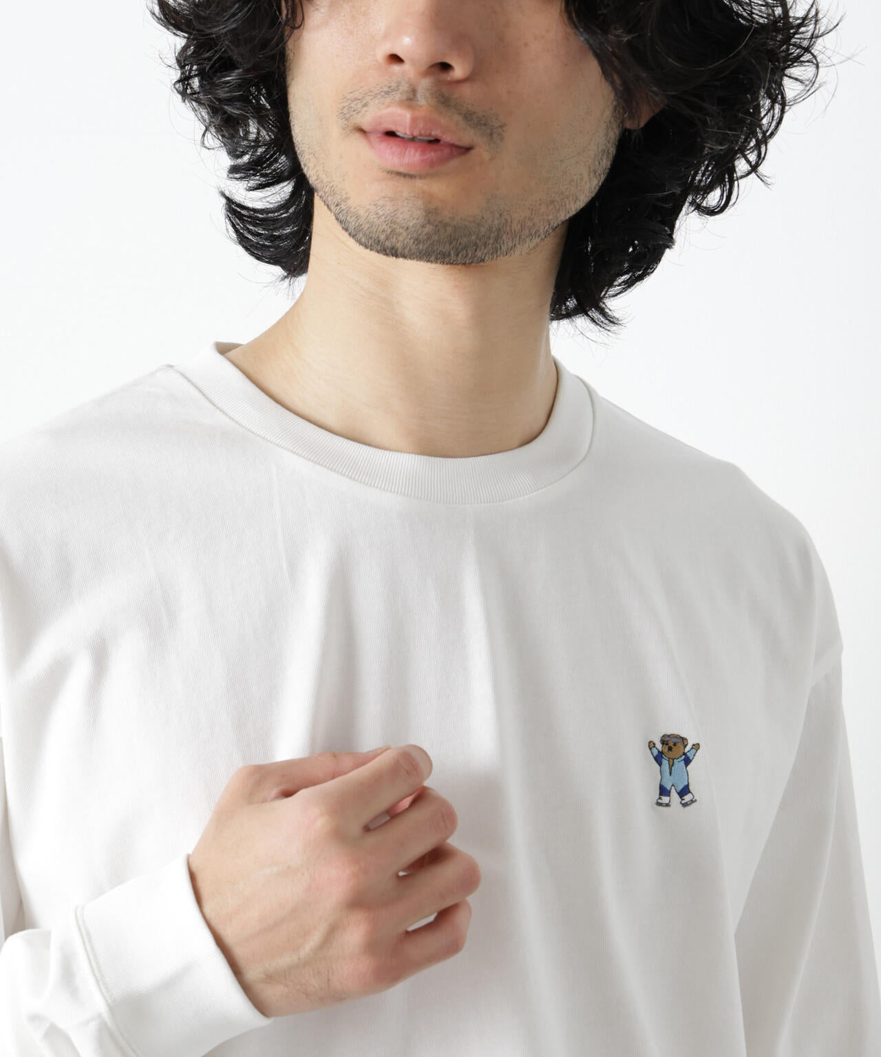 ナノベアTシャツ 長袖 スピードスケート