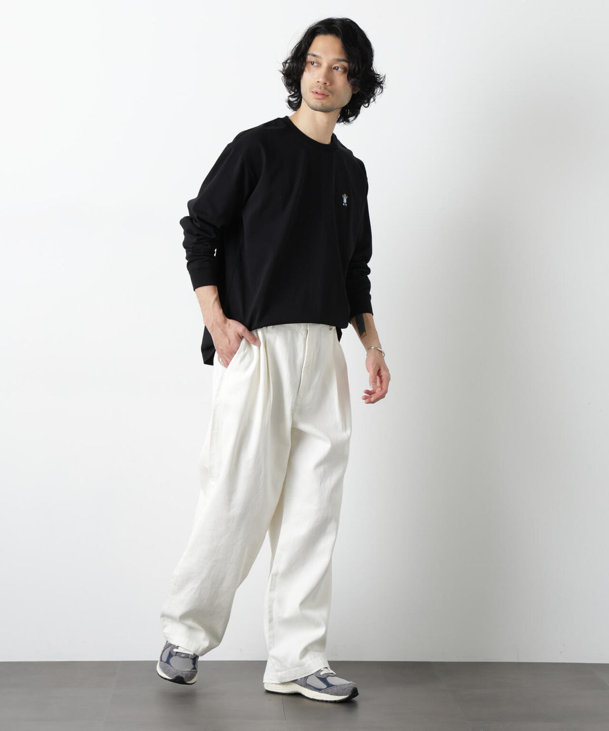 ナノベアTシャツ 長袖 スピードスケート