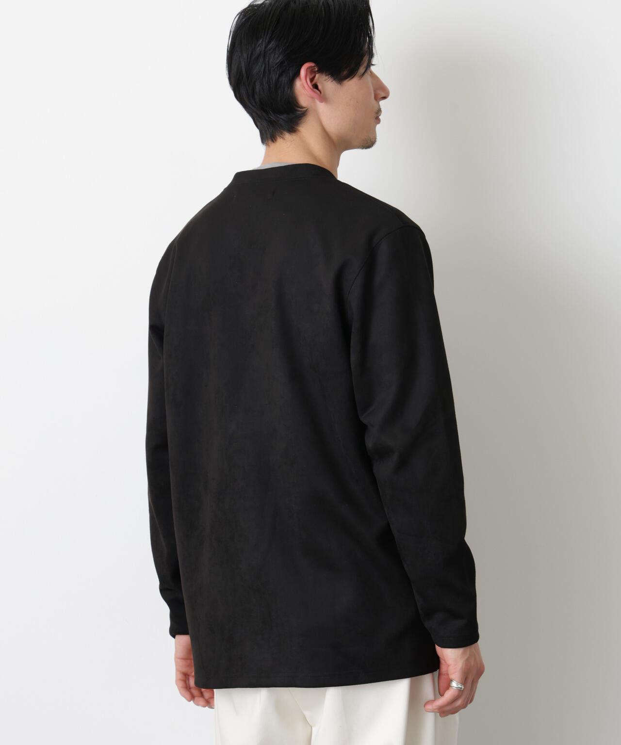 フェイクスエードトッパーカーディガン