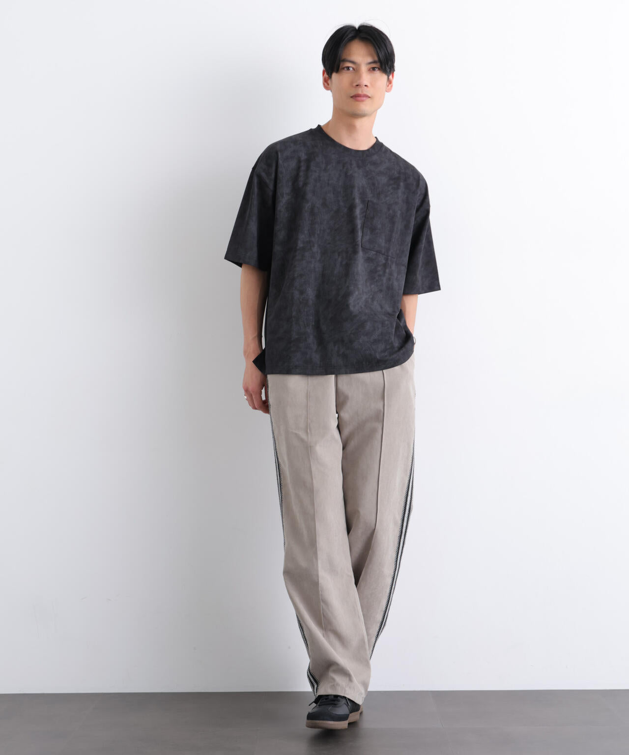 NORMANBROS/NORMANBROS別注 プレーティングフェードTシャツ半袖