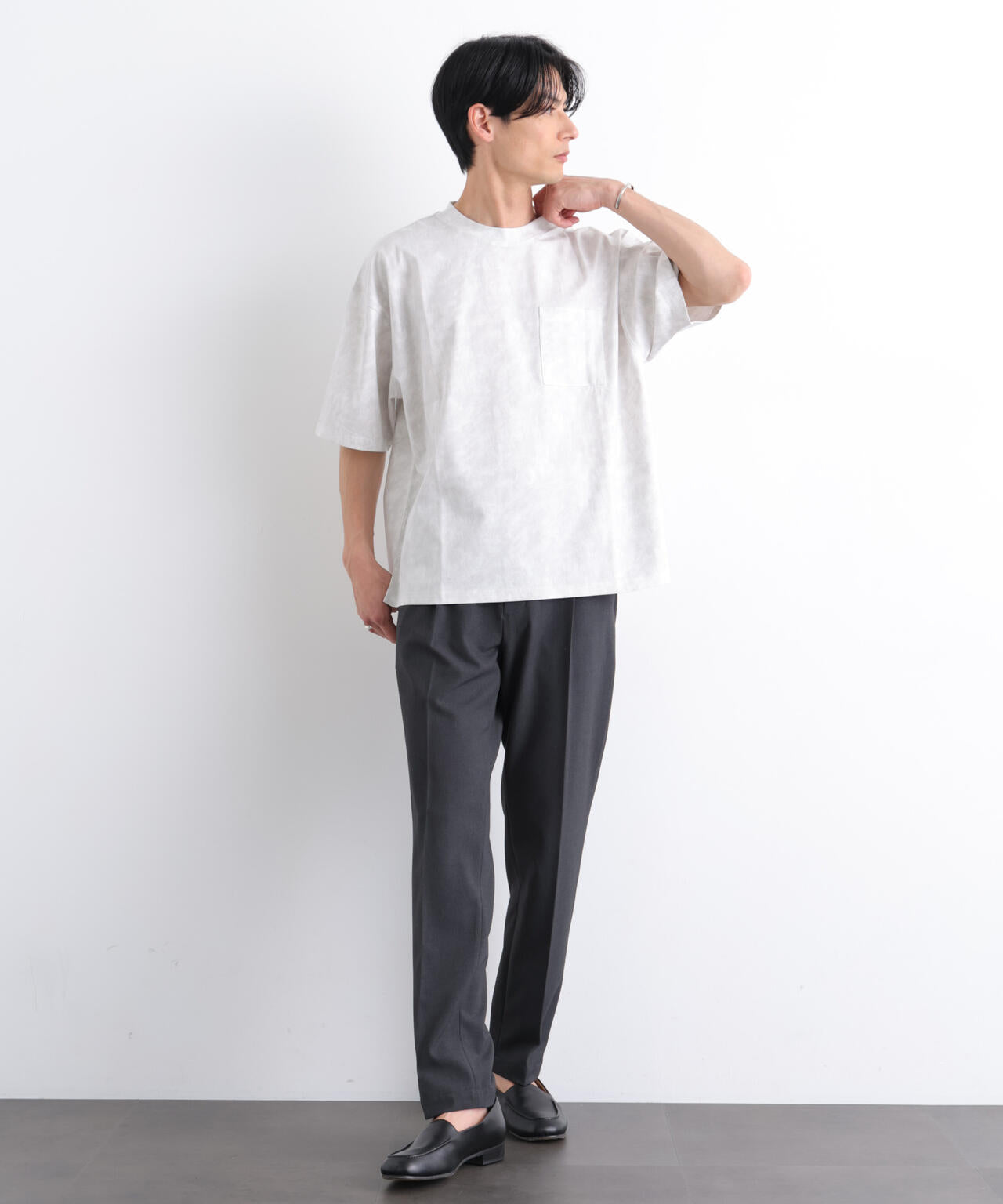 NORMANBROS/NORMANBROS別注 プレーティングフェードTシャツ半袖