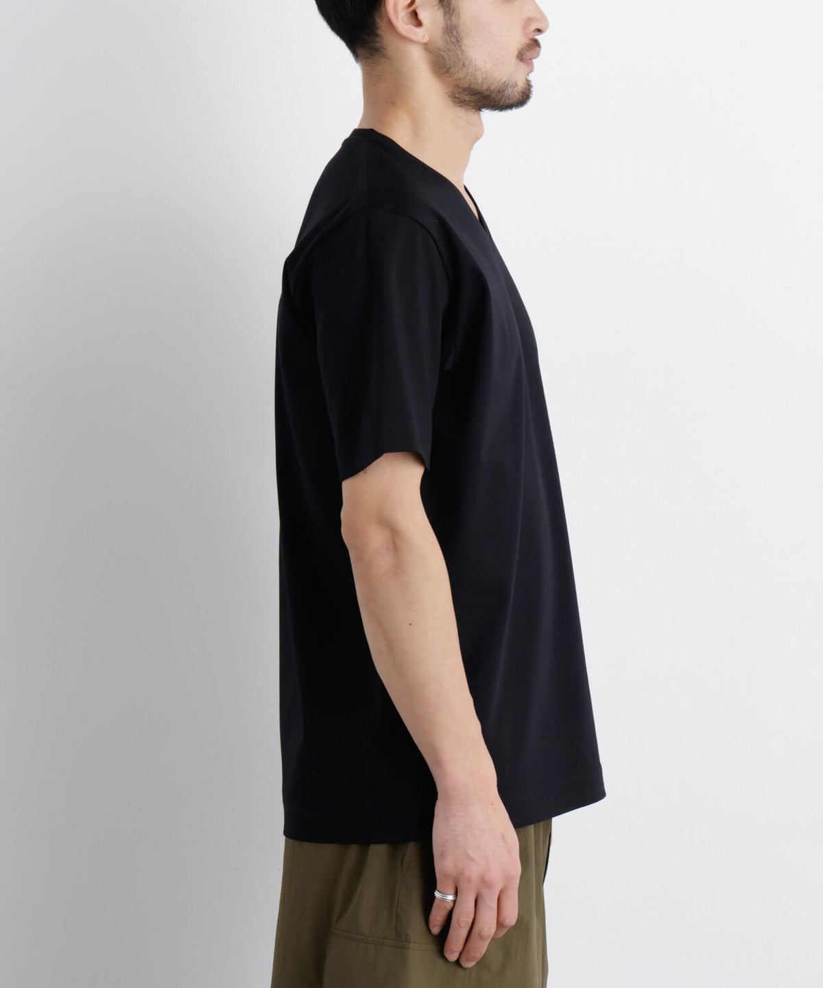 アンチスメル Vネック Tシャツ 半袖