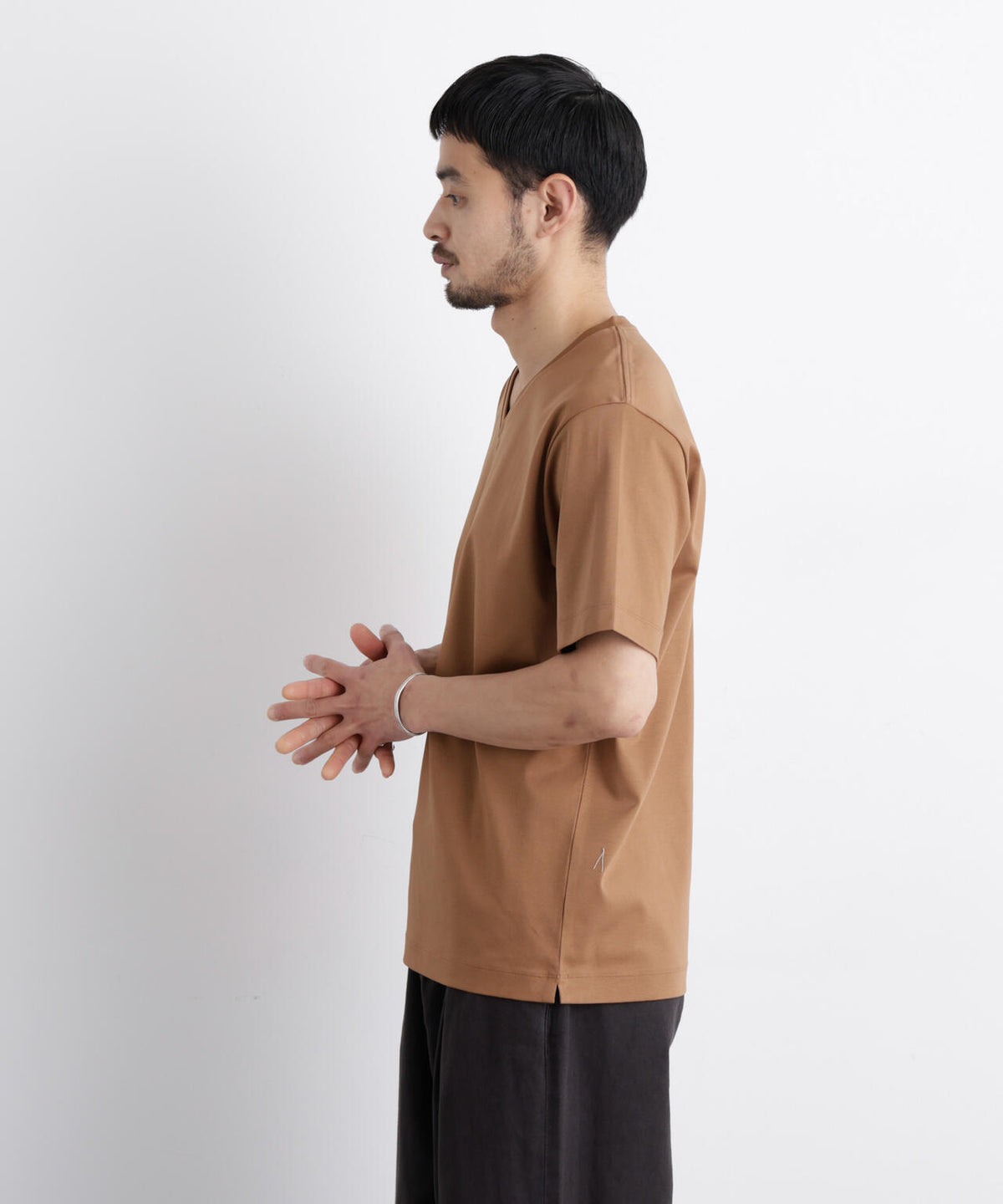 アンチスメル Vネック Tシャツ 半袖