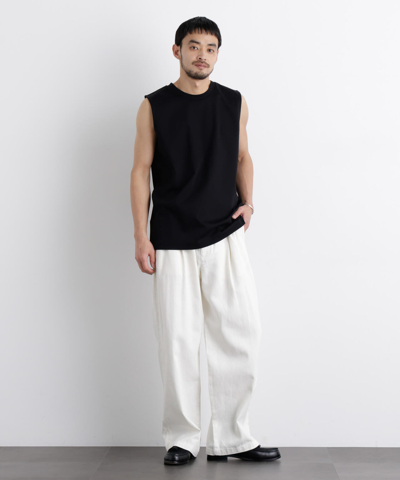 アンチスメル ノースリーブ Tシャツ