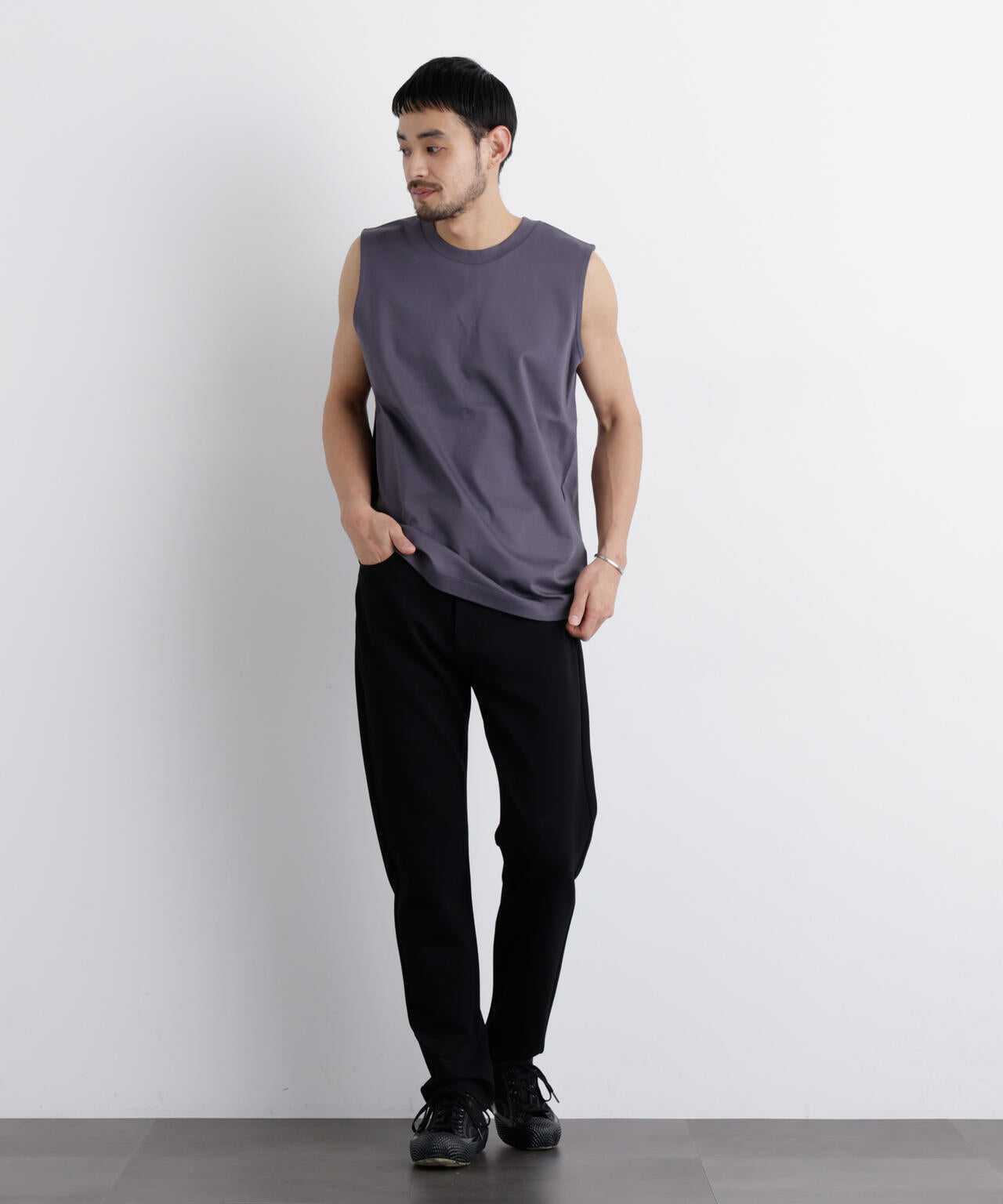 アンチスメル ノースリーブ Tシャツ