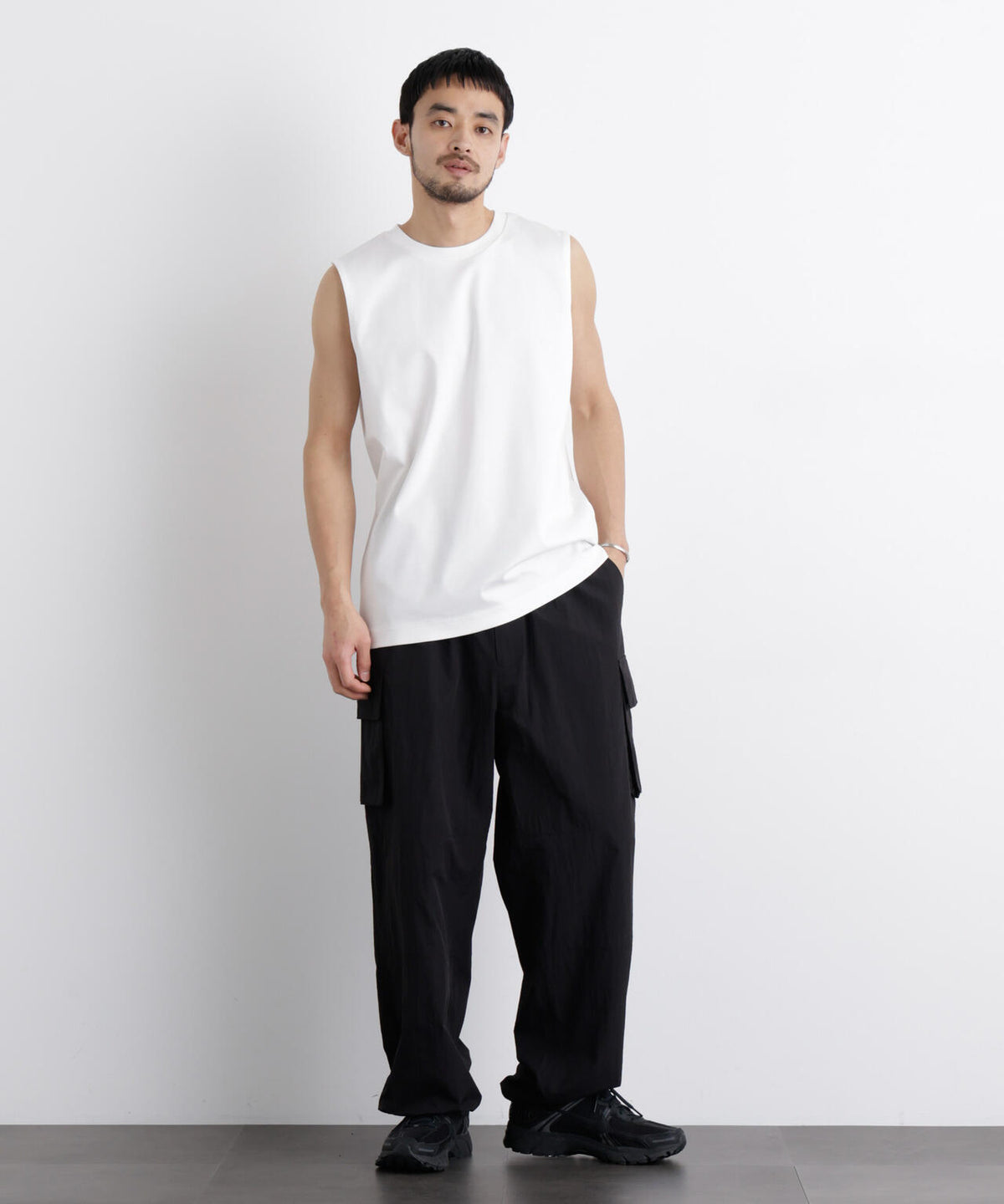 アンチスメル ノースリーブ Tシャツ