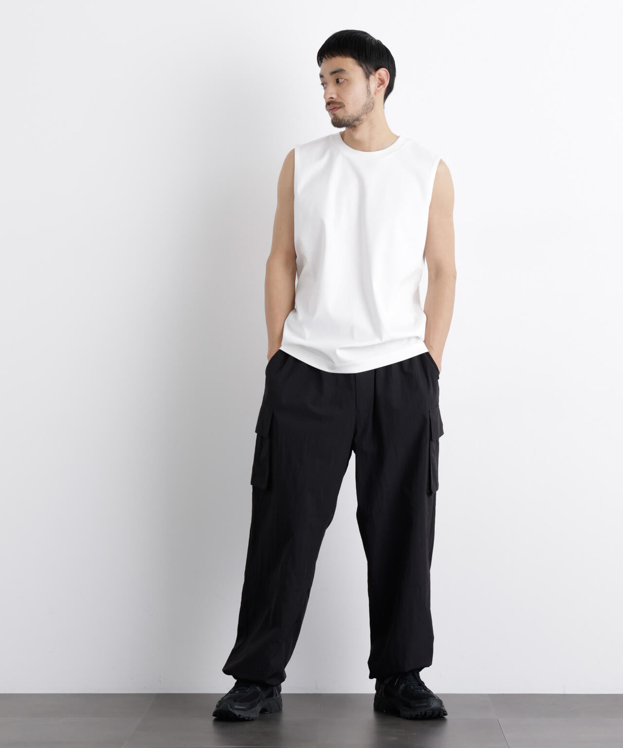 アンチスメル ノースリーブ Tシャツ