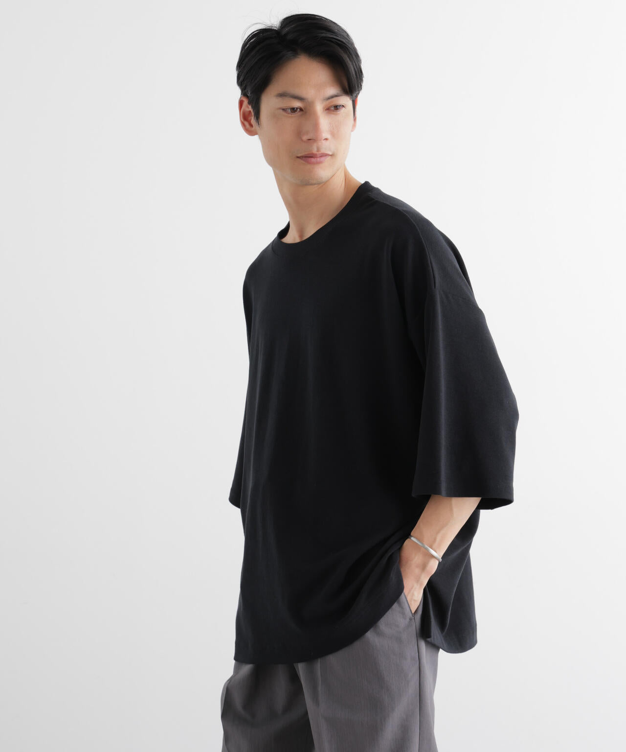 ストレッチフライス BIGTシャツ 半袖