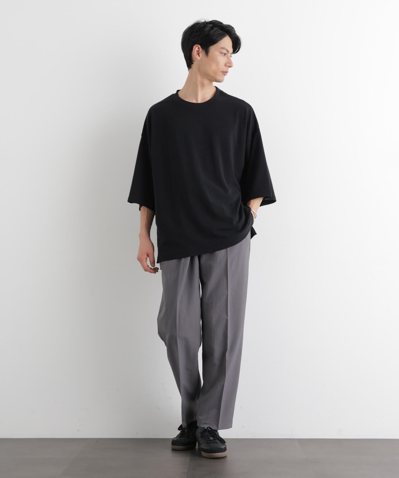 ストレッチフライス BIGTシャツ 半袖