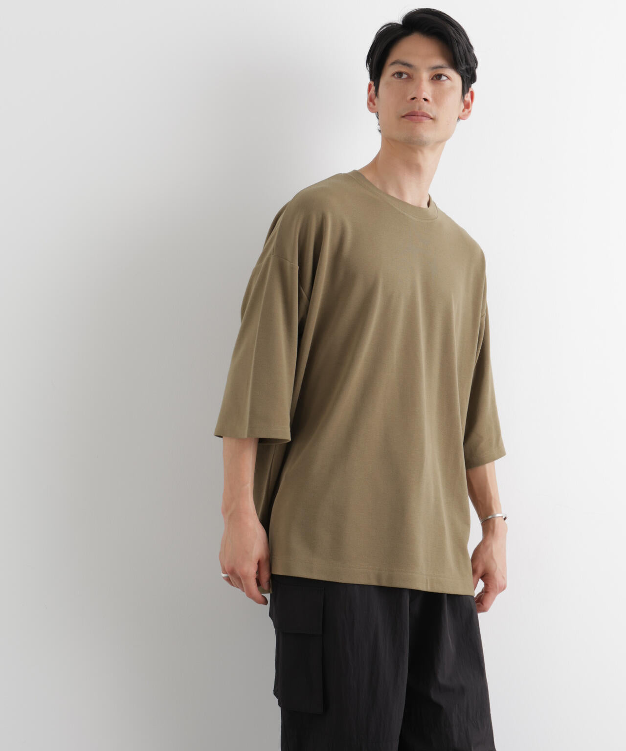 ストレッチフライス BIGTシャツ 半袖