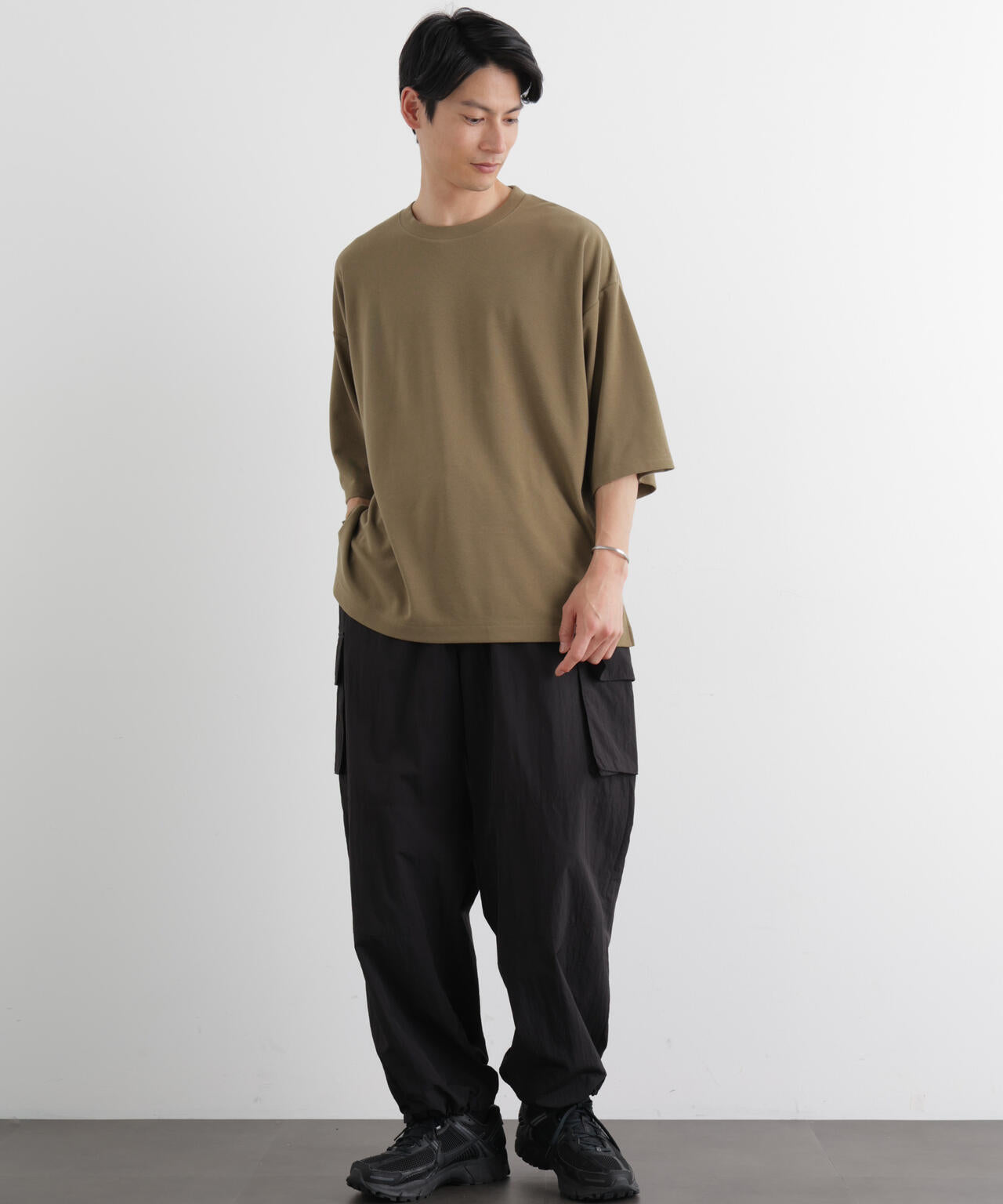 ストレッチフライス BIGTシャツ 半袖