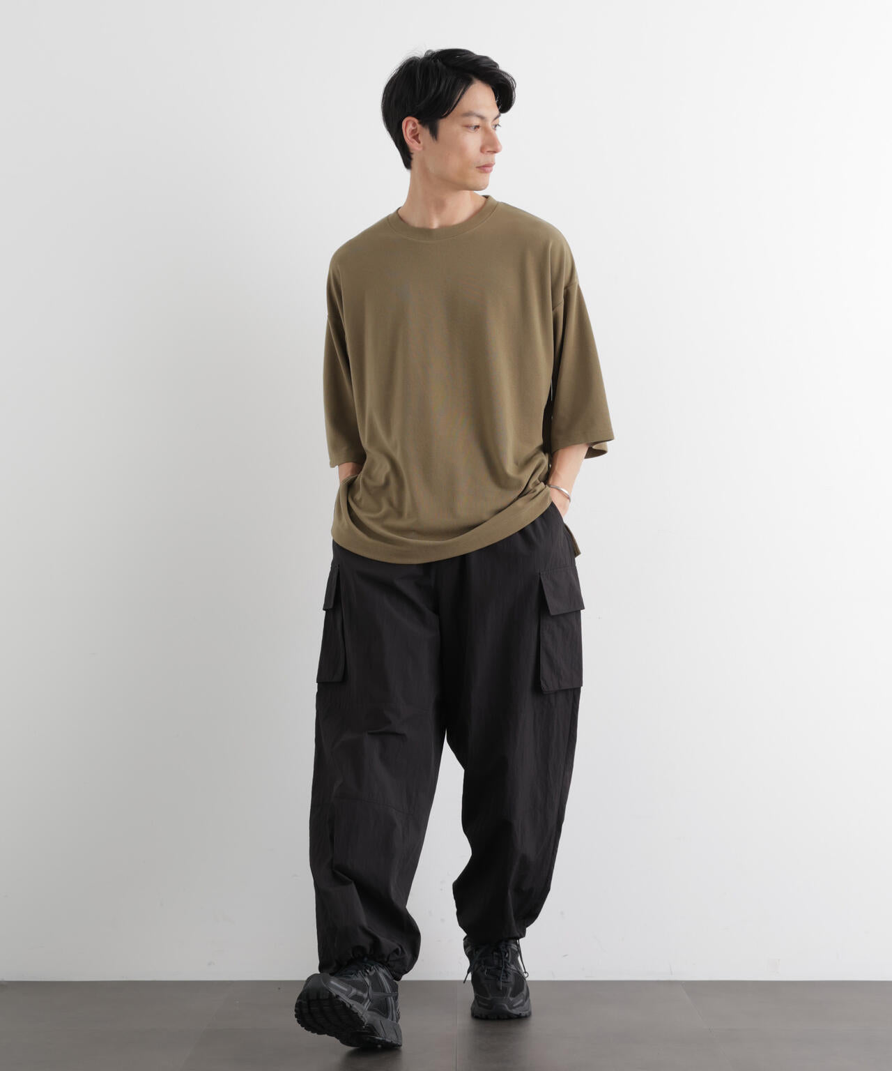 ストレッチフライス BIGTシャツ 半袖
