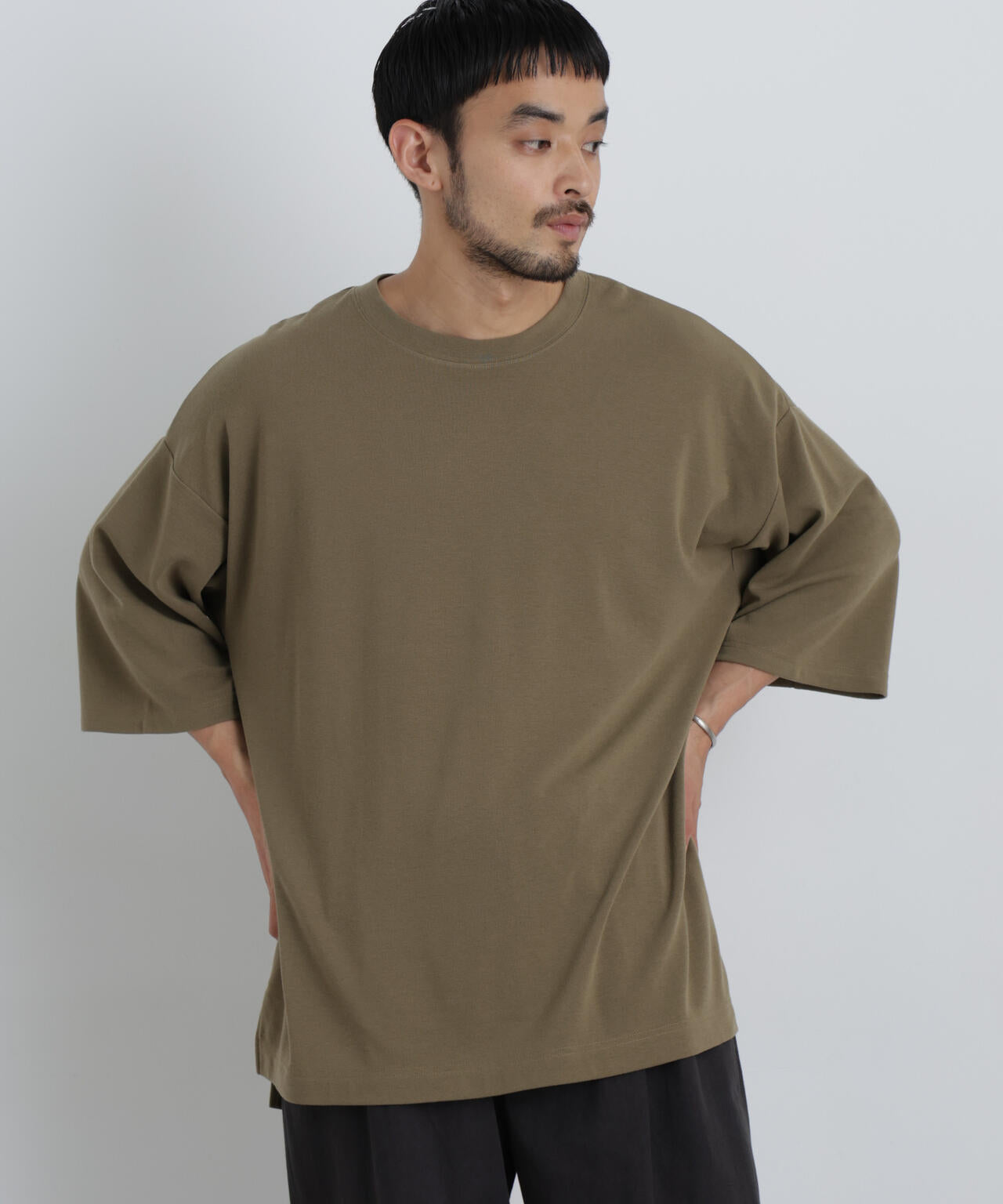 ストレッチフライス BIGTシャツ 半袖