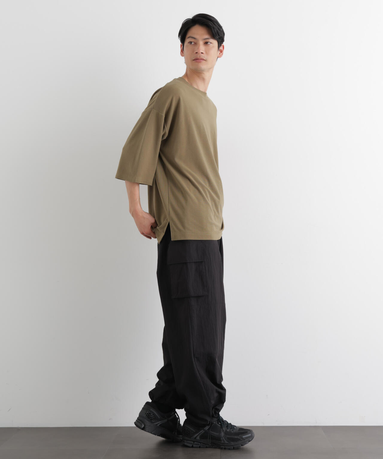 ストレッチフライス BIGTシャツ 半袖