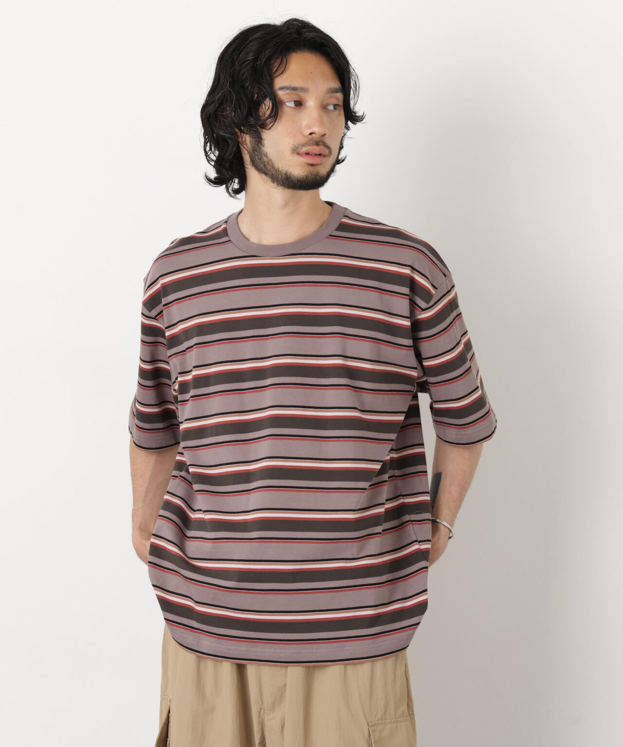 181cm B:75 W:73 H:90 着用サイズ:L