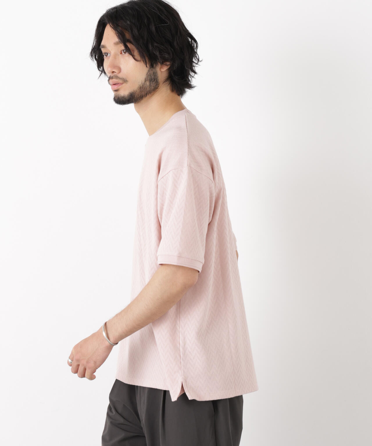 181cm B:75 W:73 H:90 着用サイズ:L