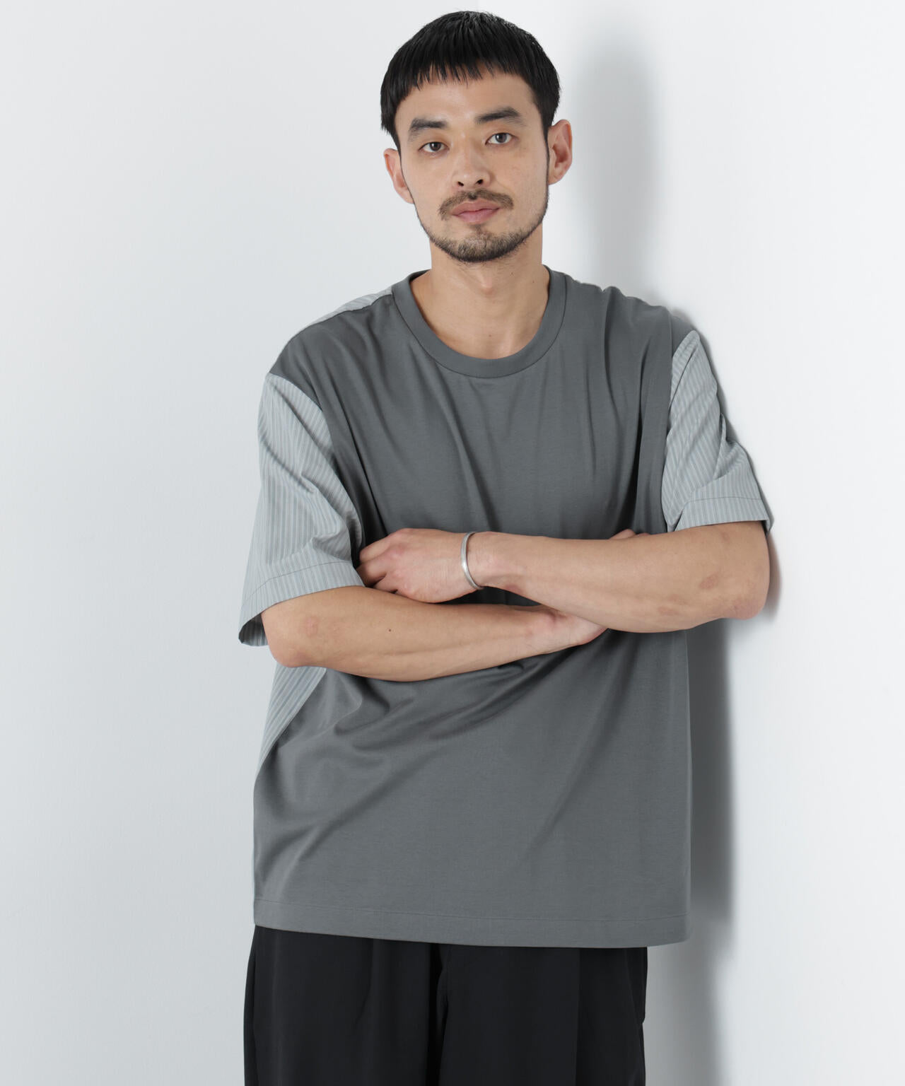 180cm B:89 W:70 H:91 着用サイズ:L