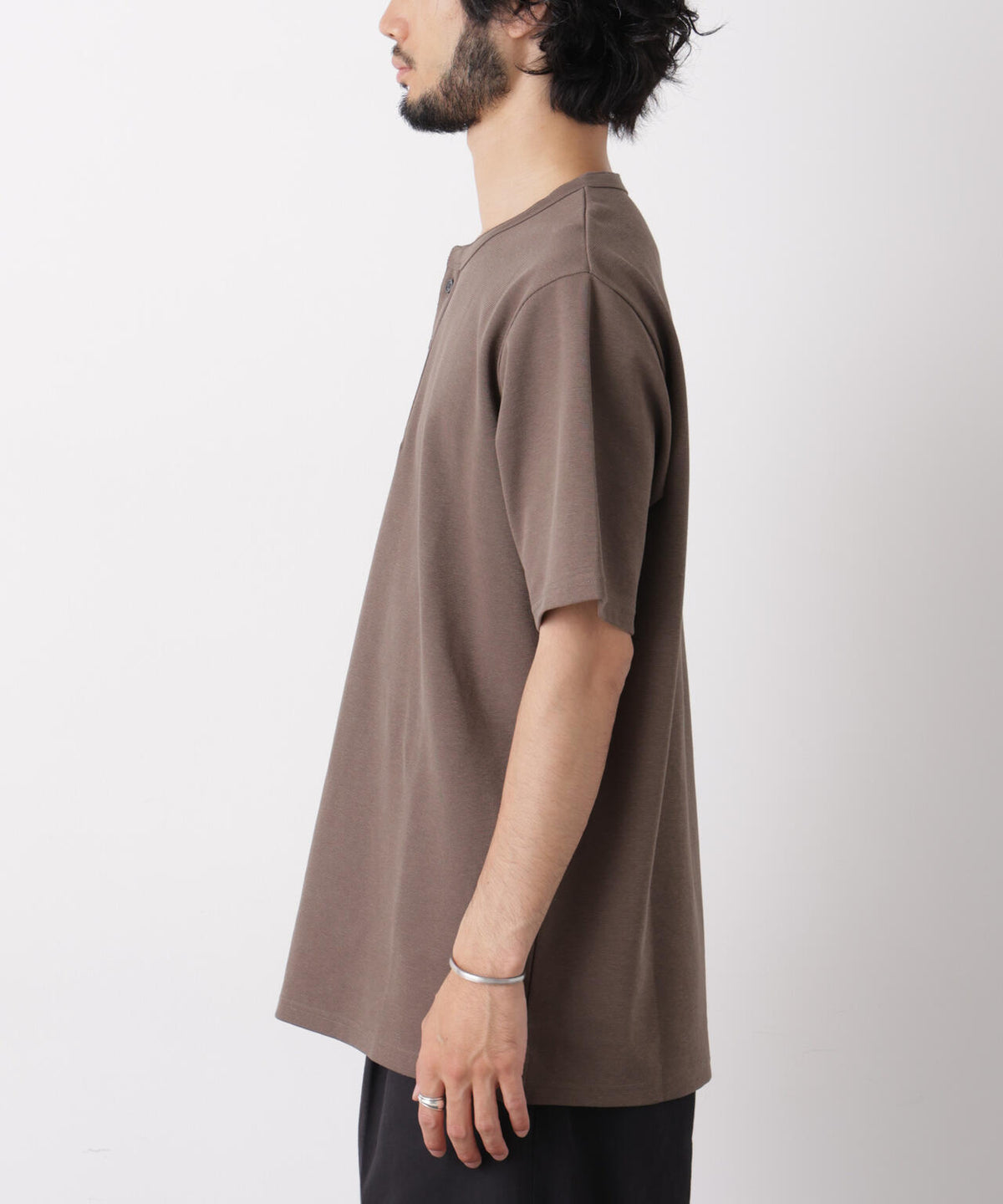 60サーフニットヘンリーTシャツ 半袖